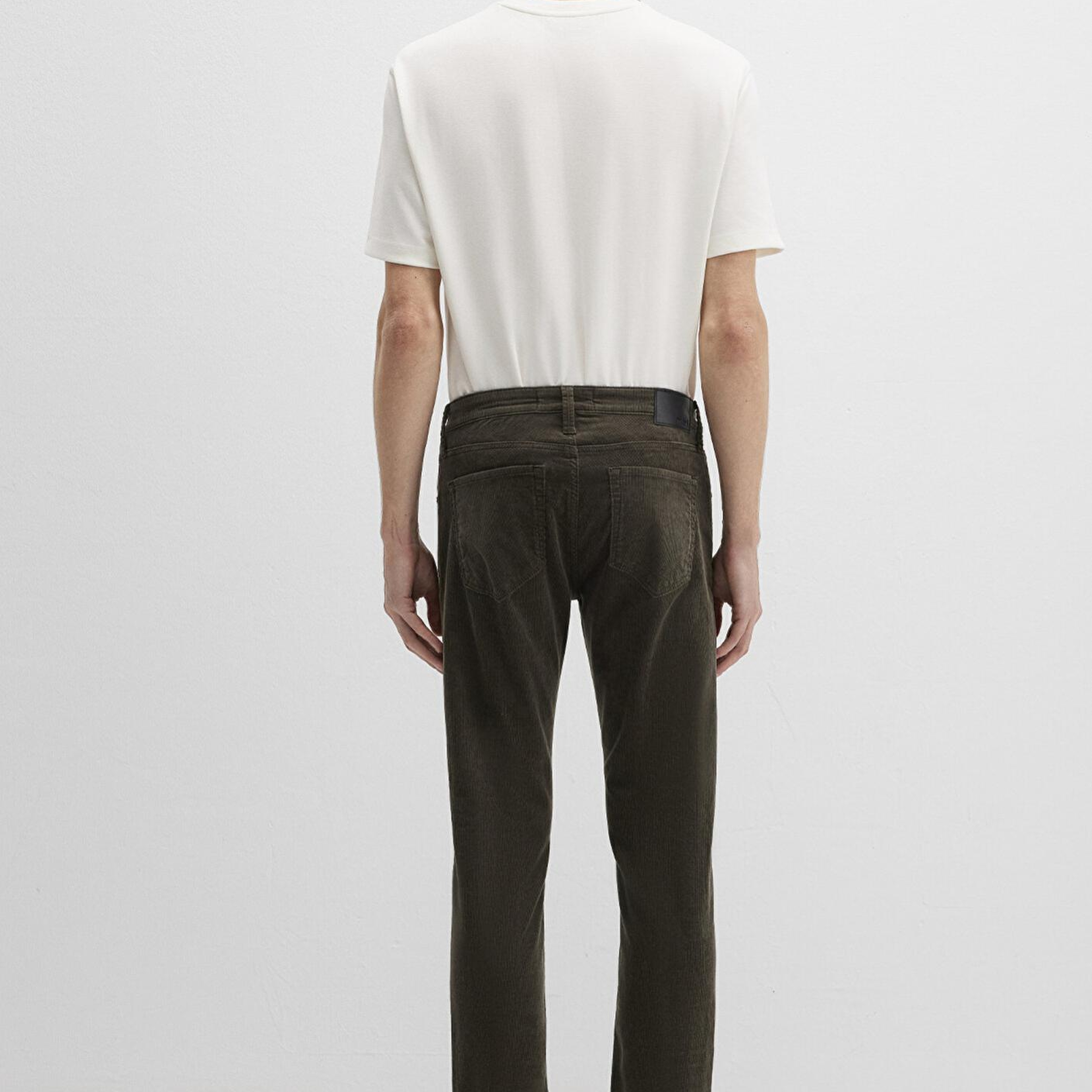 Mavi Marcus Koyu Yeşil Kadife Pantolon 0035191109