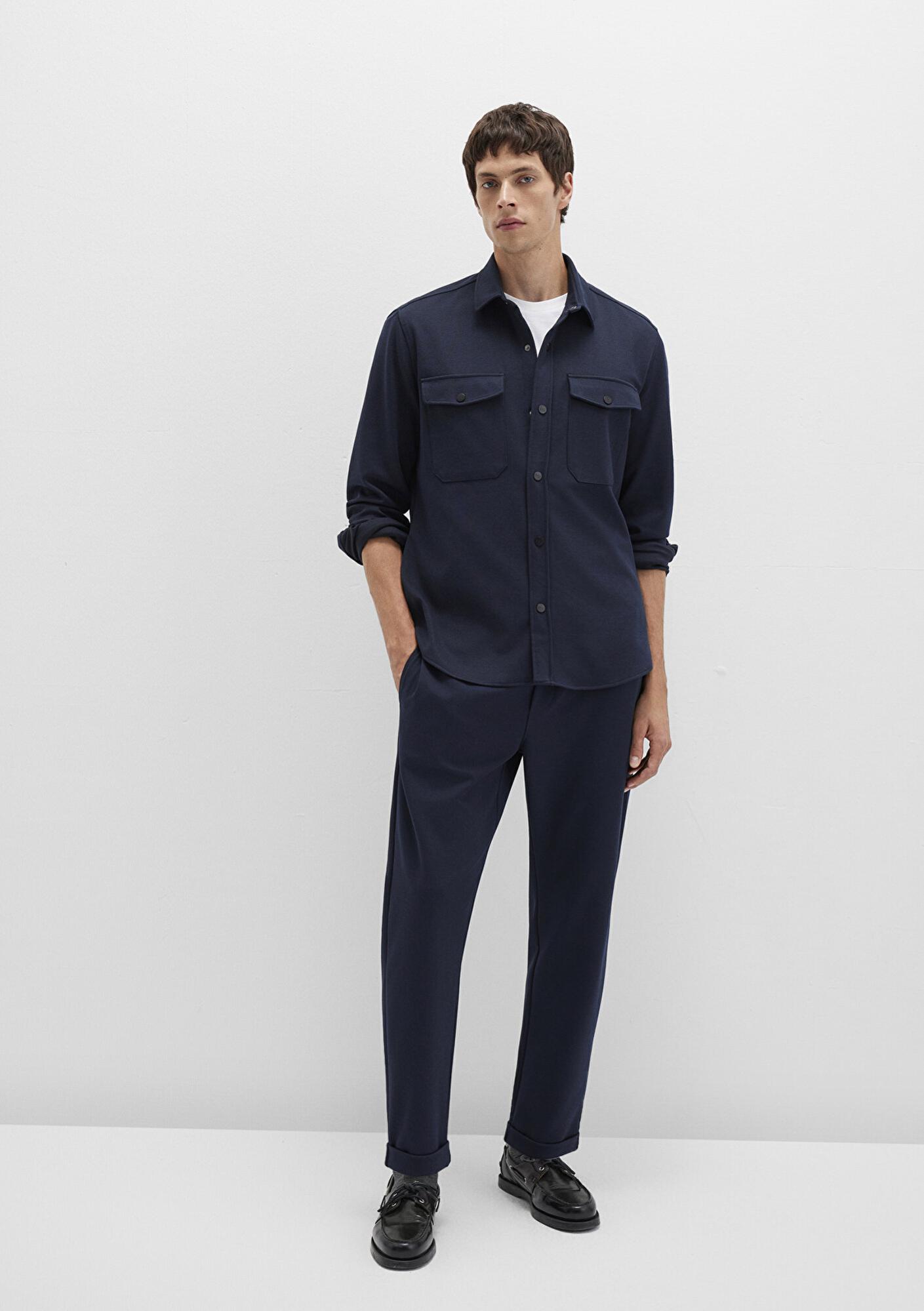 Mavi Mavi Black Lacivert Örme Pantolon 0010513-86415