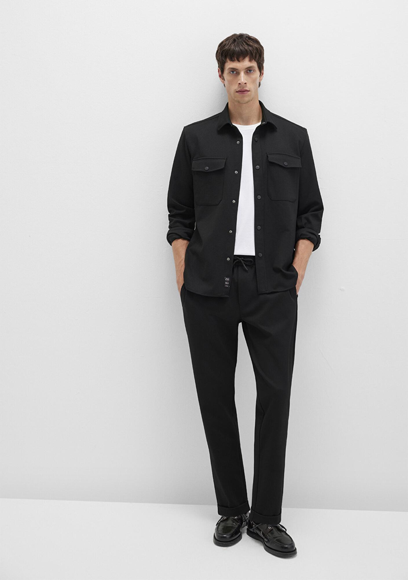 Mavi Mavi Black Siyah Örme Pantolon 0010513-900