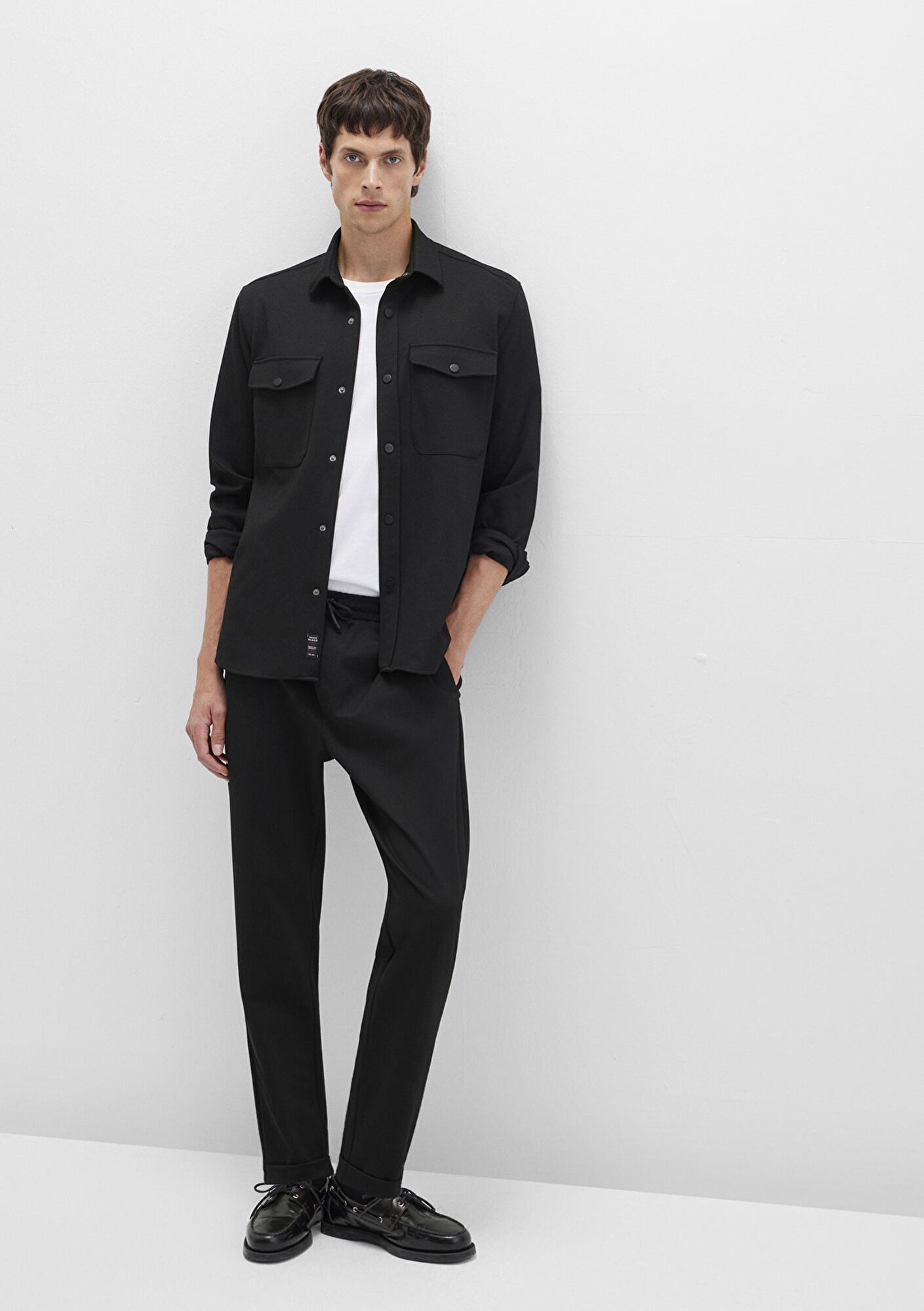 Mavi Mavi Black Siyah Örme Pantolon 0010513-900