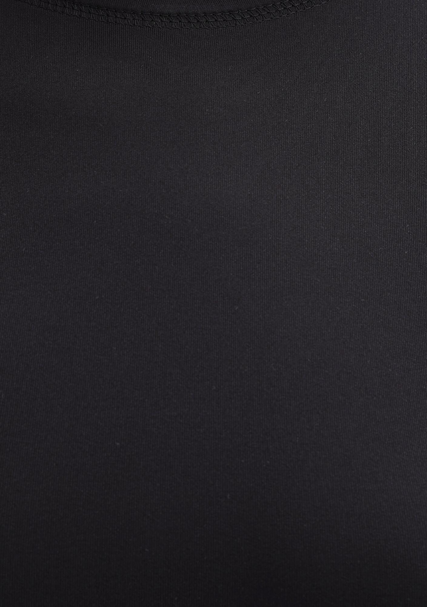 Mavi Siyah Poliamid Tişört Fitted / Vücuda Oturan Kesim 1613500-900