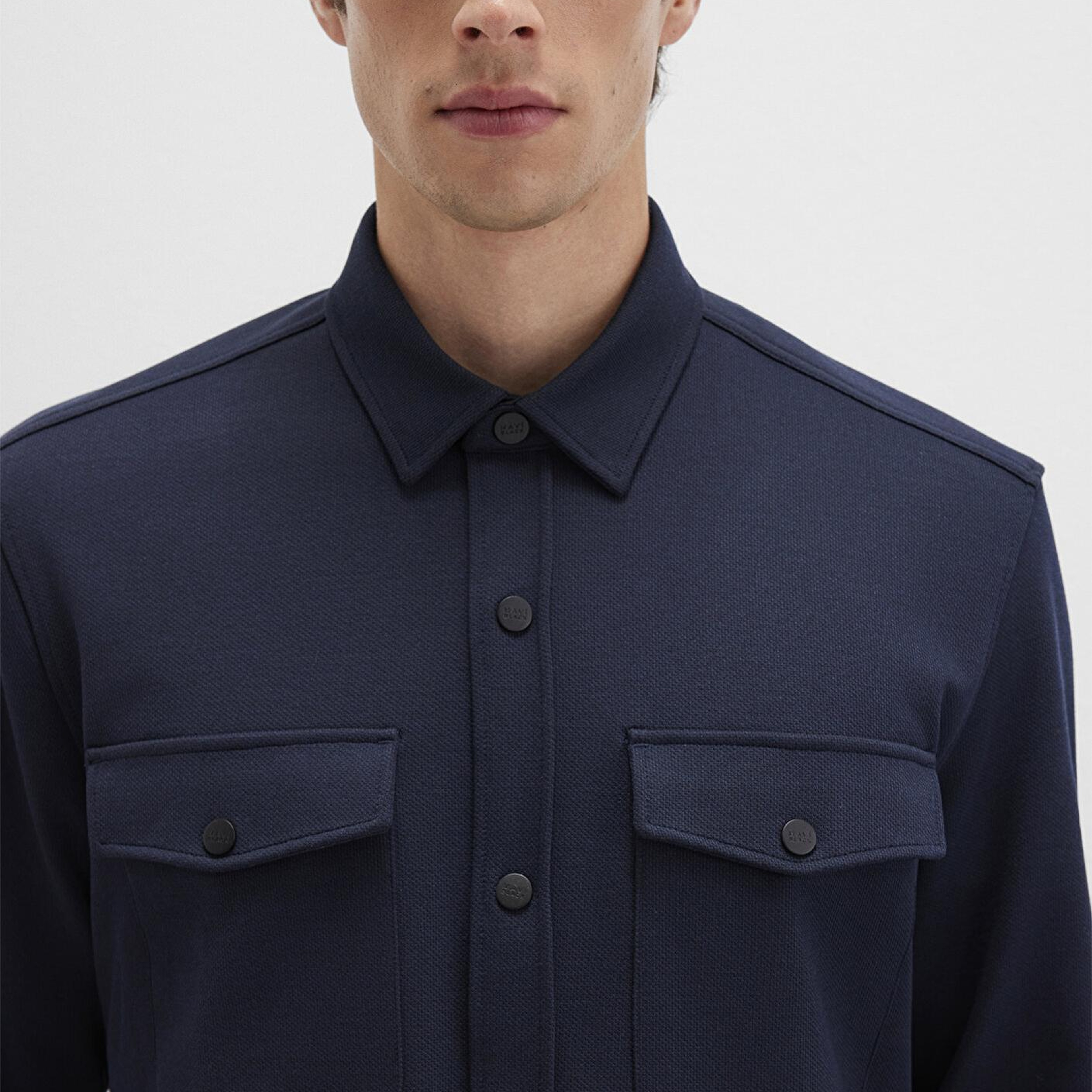 Mavi Mavi Black Lacivert Cepli Gömlek Regular Fit / Normal Kesim 0211729-86415