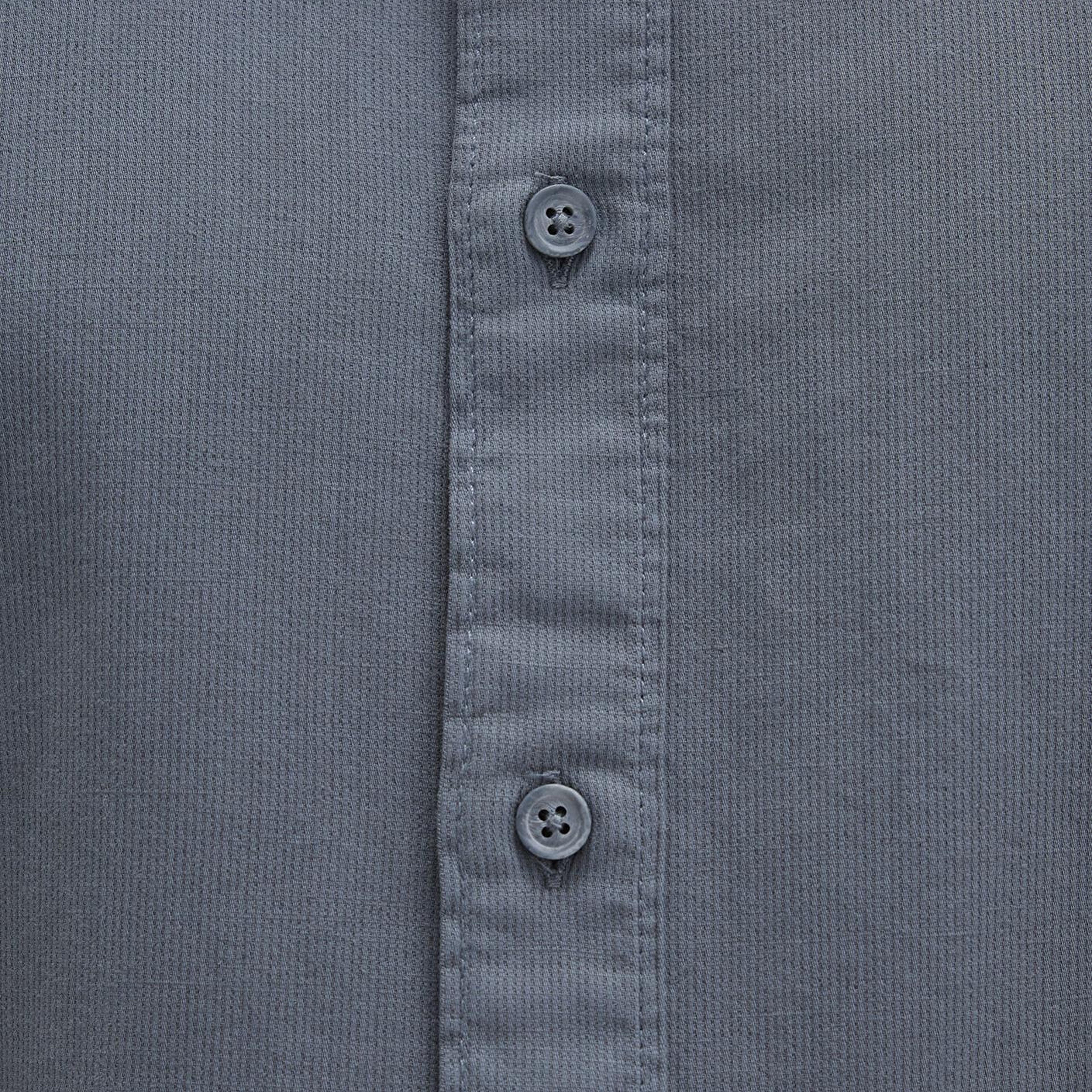 Mavi Keten Karışımlı Gri Gömlek Regular Fit / Normal Kesim 0211641-80889