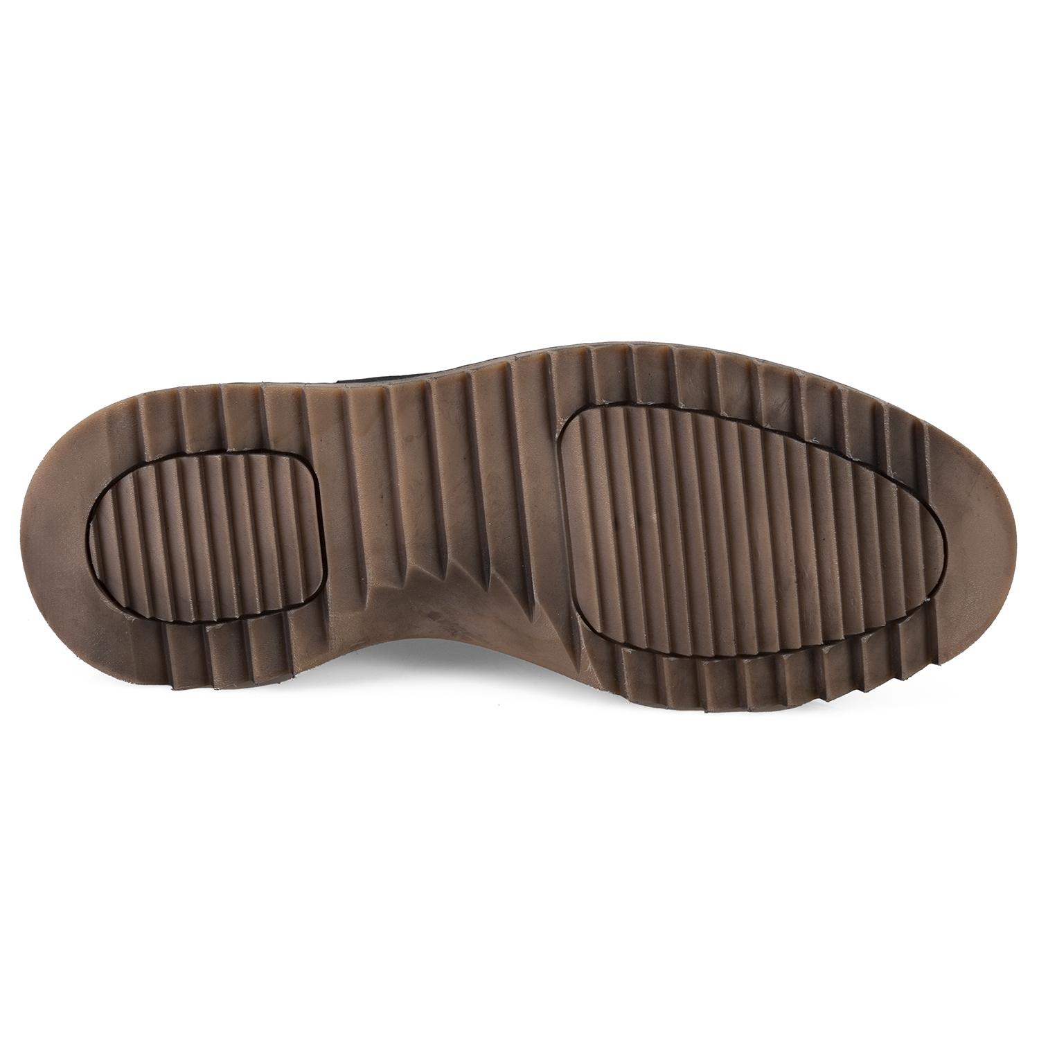 Amelas Siyah Erkek Deri Bot