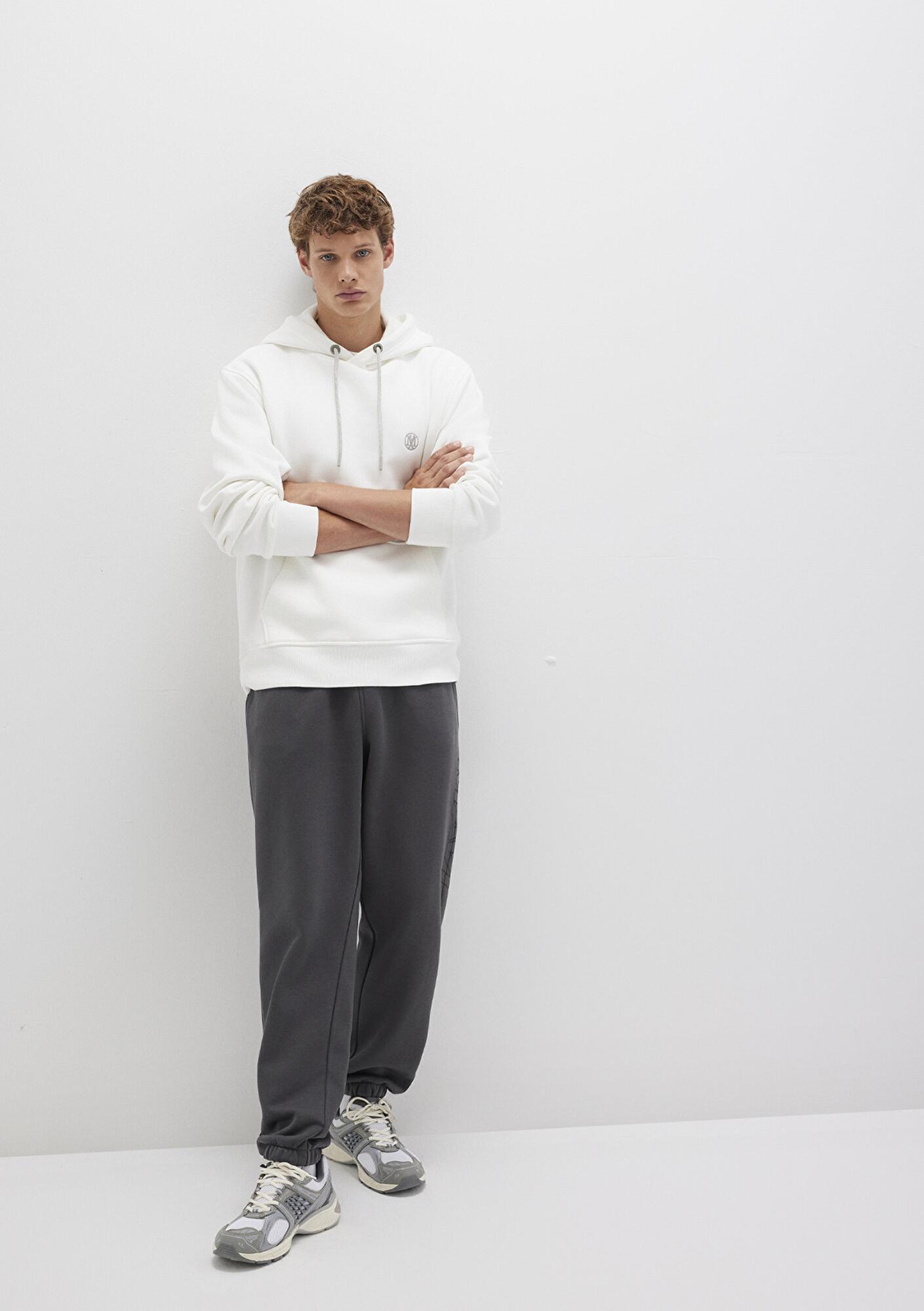 Mavi Mavi Logo Baskılı Antrasit Eşofman Altı 0010208-80106