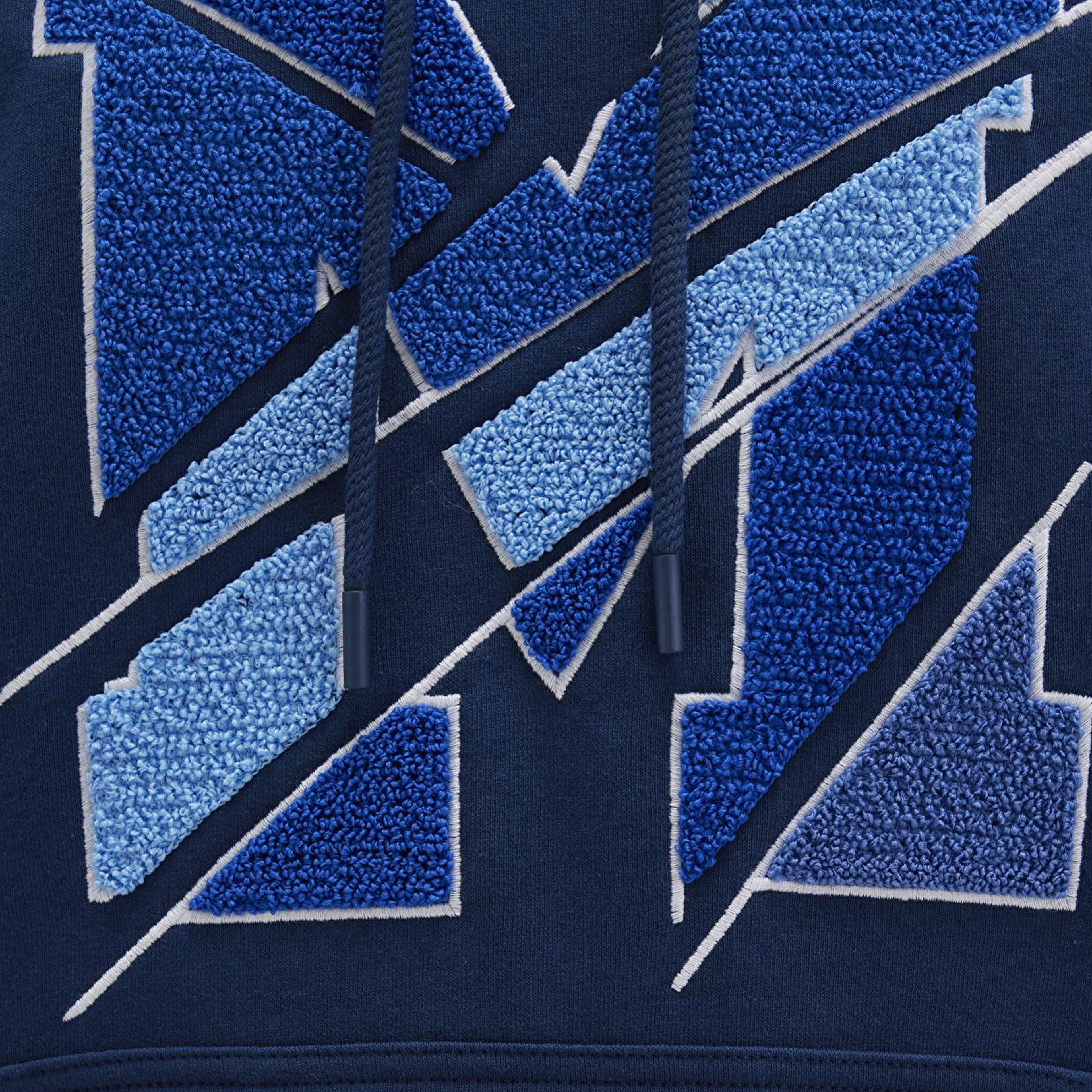 Mavi M Logo Baskılı Kapüşonlu Lacivert Sweatshirt 0S10106-89353