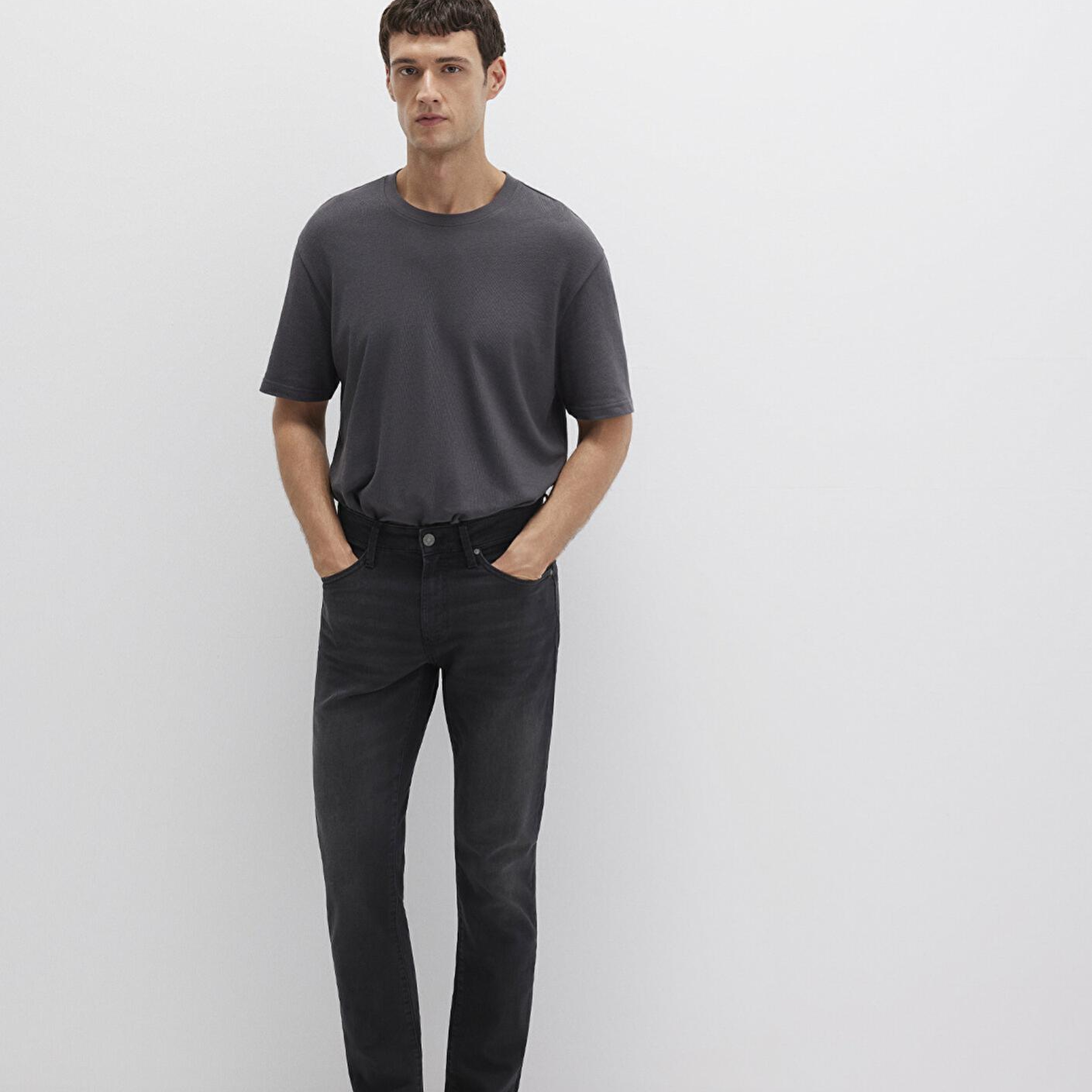 Mavi Jake Mavi Premium Koyu Gri Smoke Jean Pantolon 0042218775