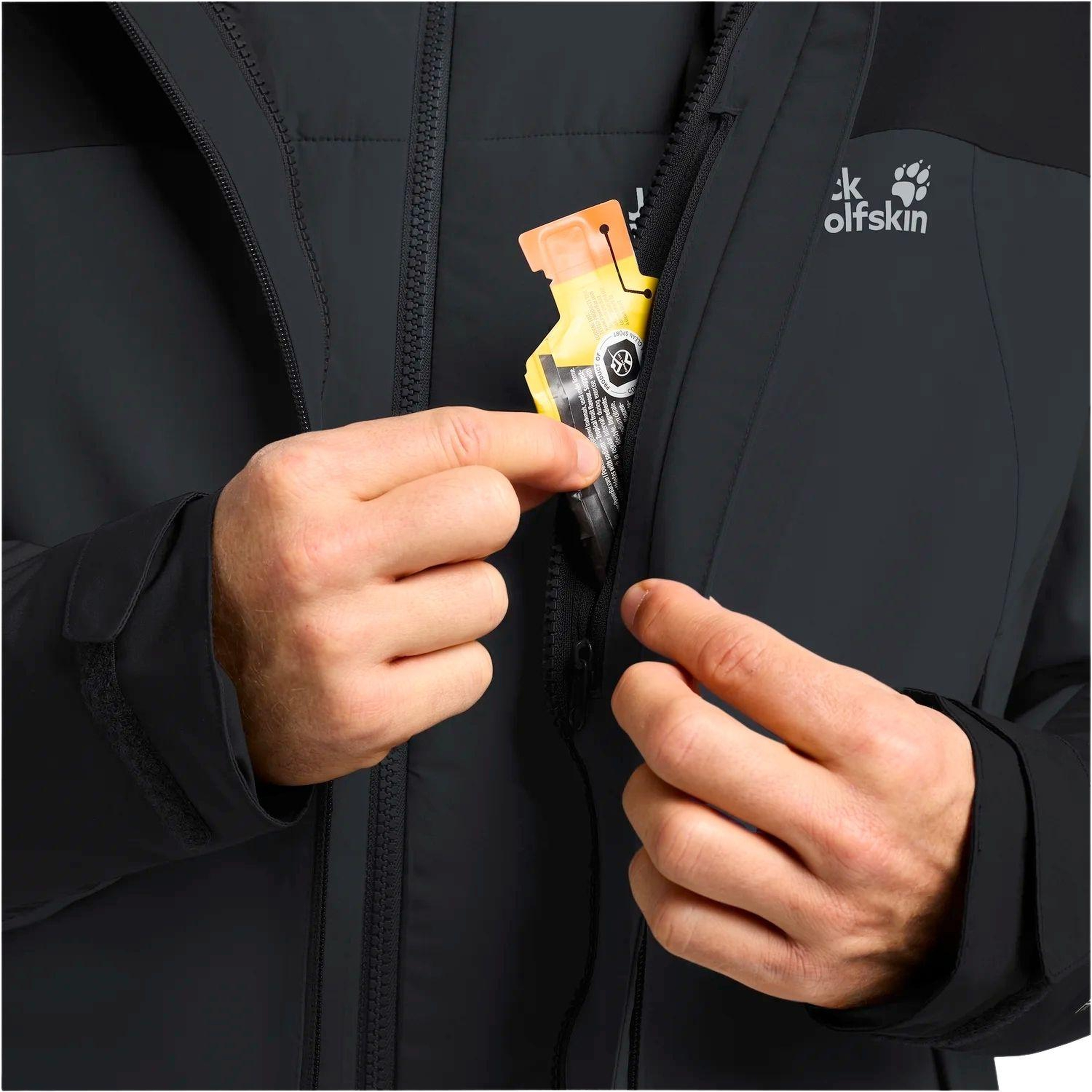 Jack Wolfskin Wild Places 3in1 Erkek Gri Outdoor Ceketi