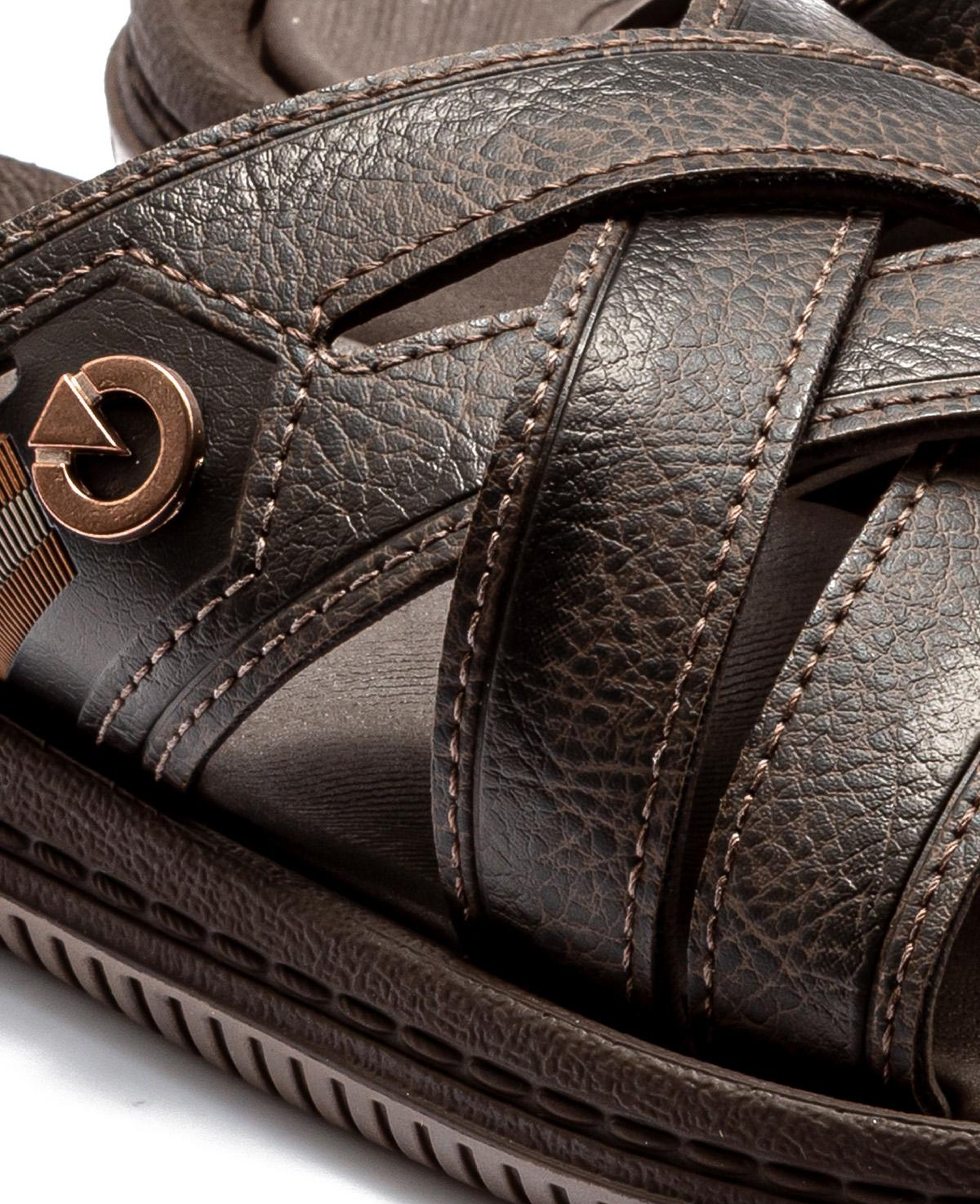 Essencial Slide Erkek Terlik Kahverengi 39/46