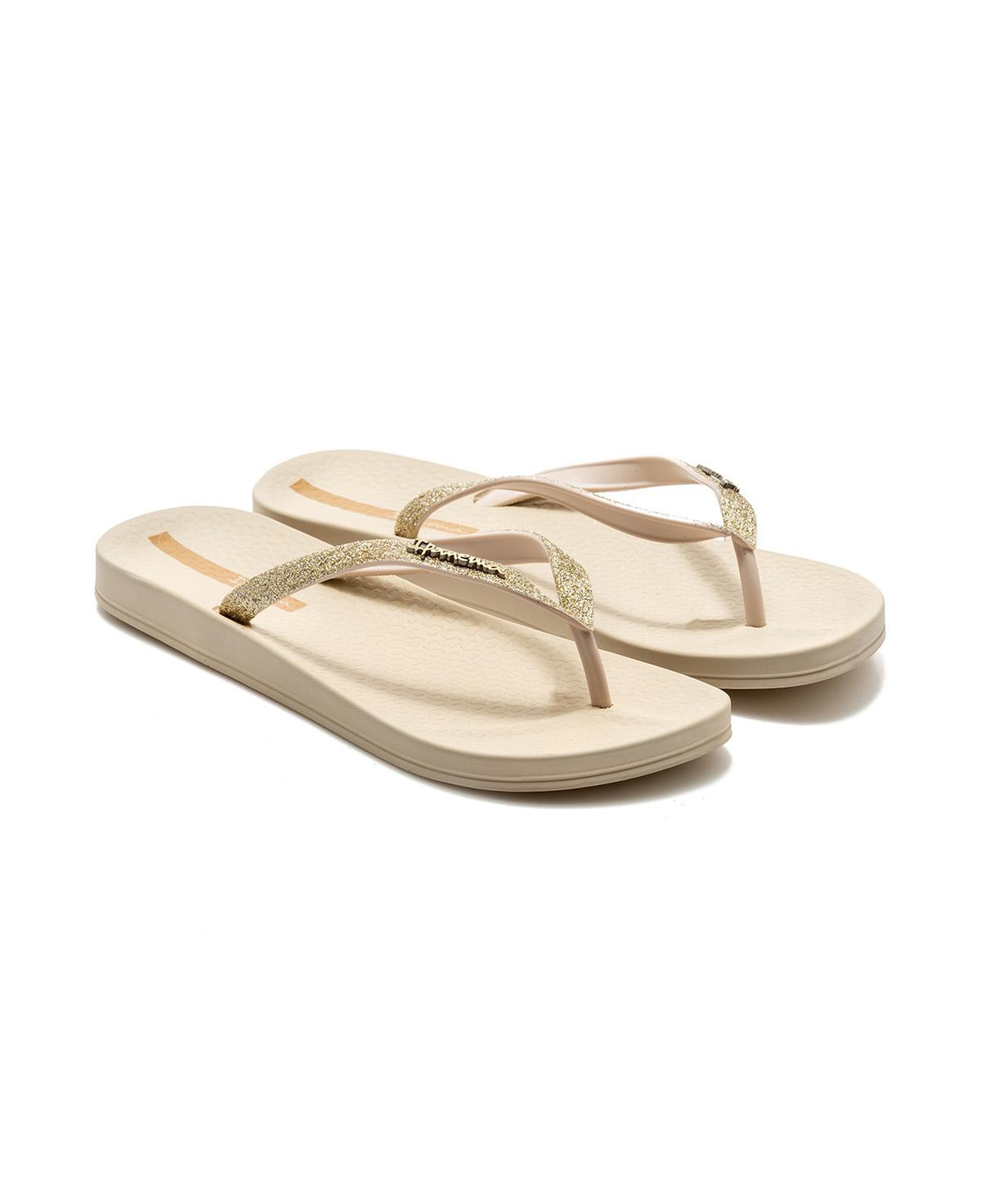 Anatomik Lolita Fem Kadın Parmak Arası Terlik Bej 35/42