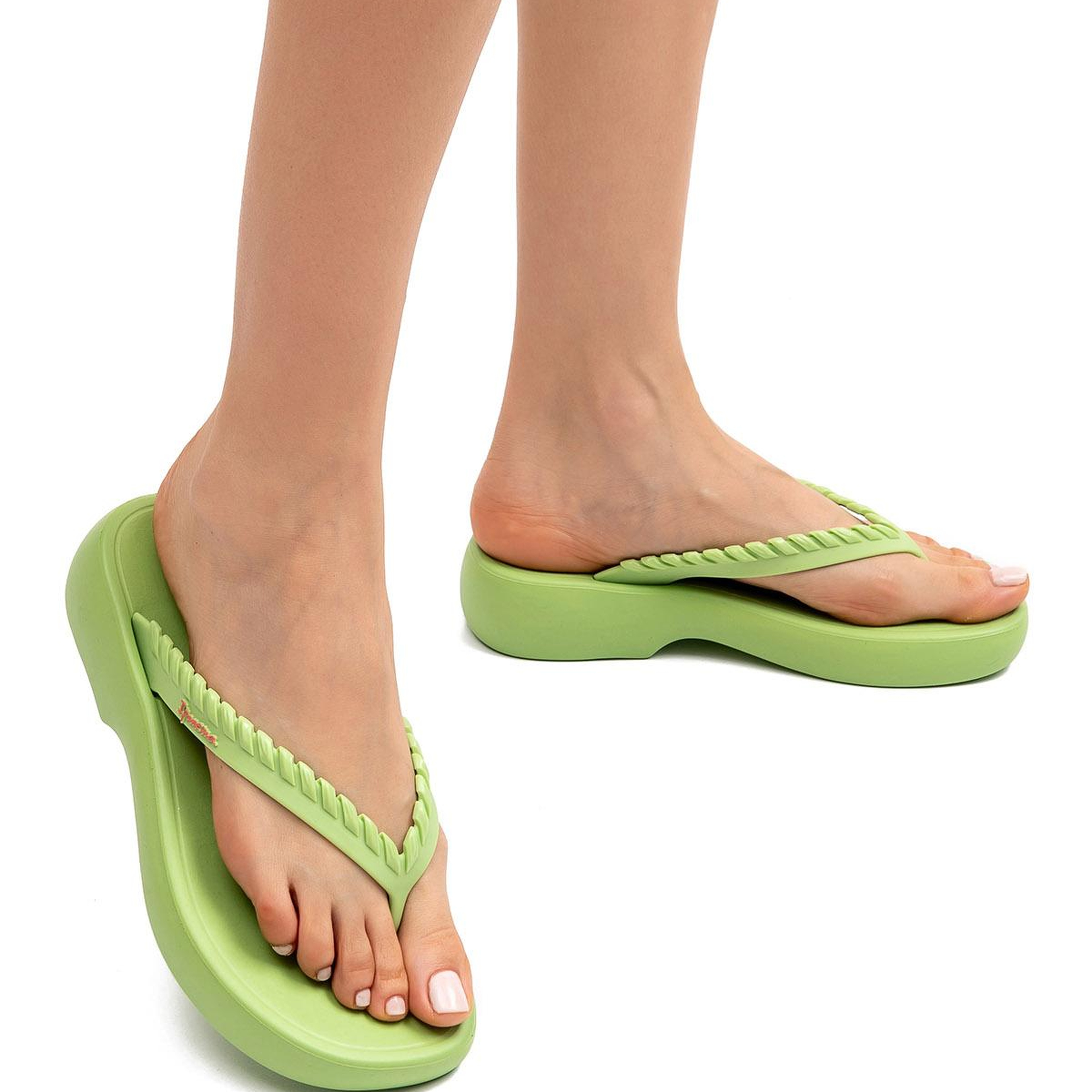 Verano Kadın Parmak Arası Terlik Yeşil 35/42