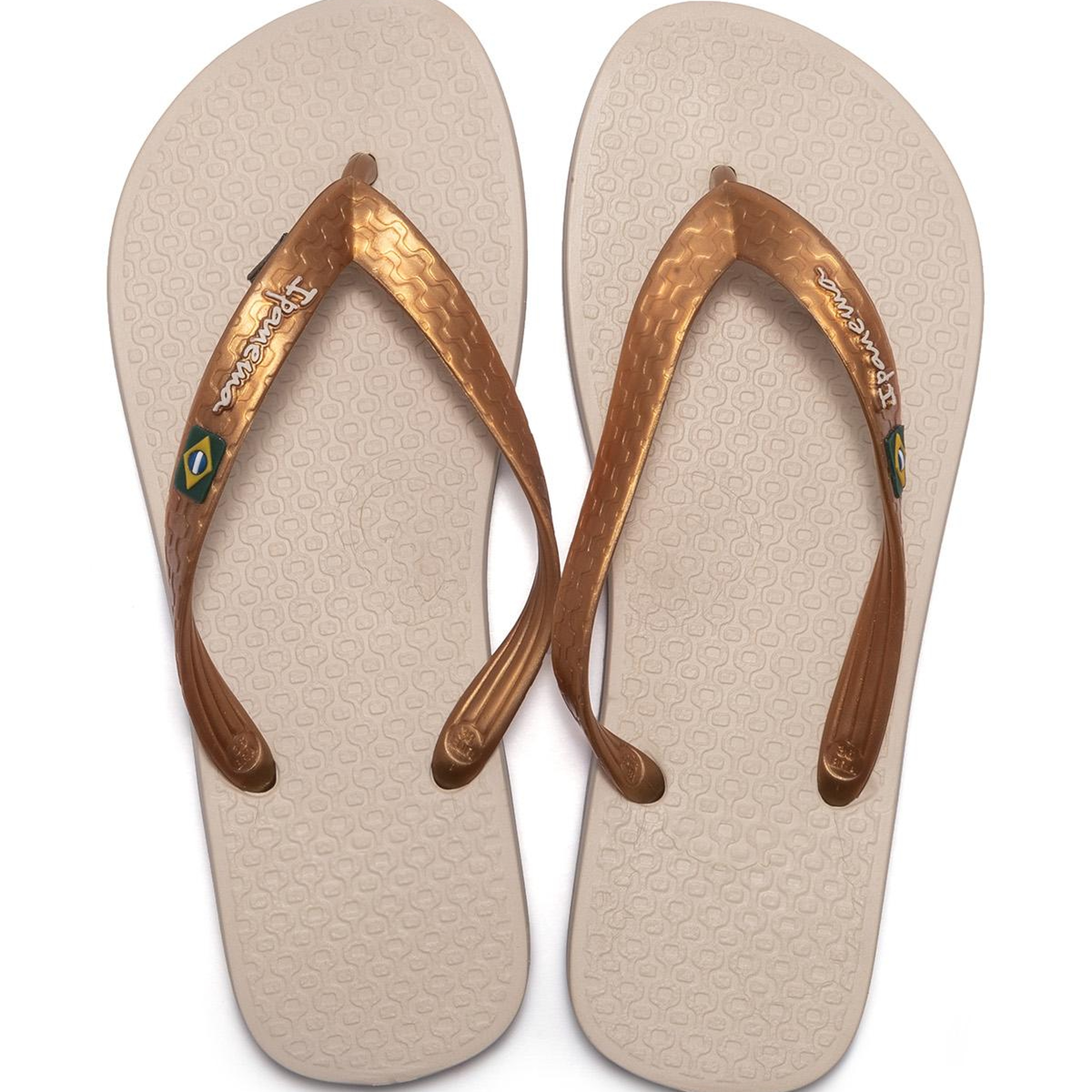 Clas Brazil Kadın Parmak Arası Terlik Bej 35/42