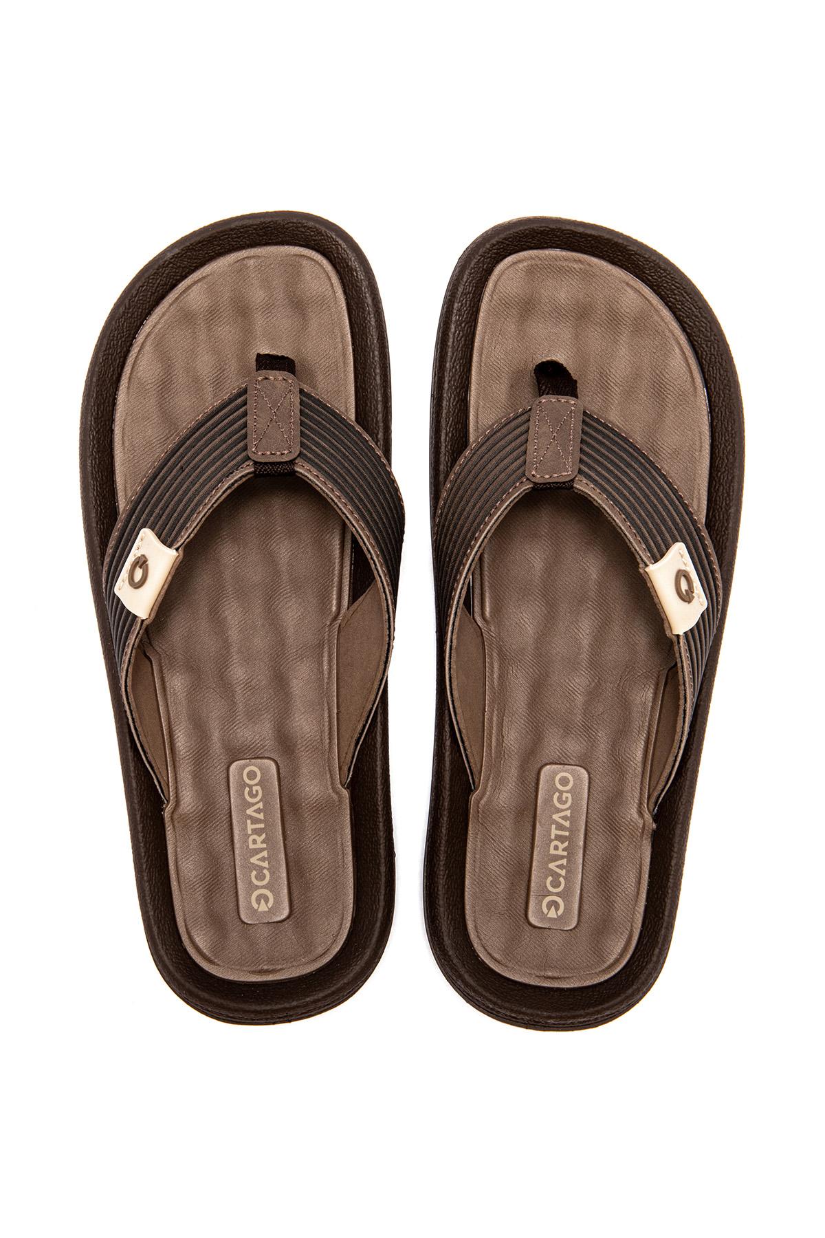 Dunas Erkek Parmak Arası Terlik Kahverengi 39/46