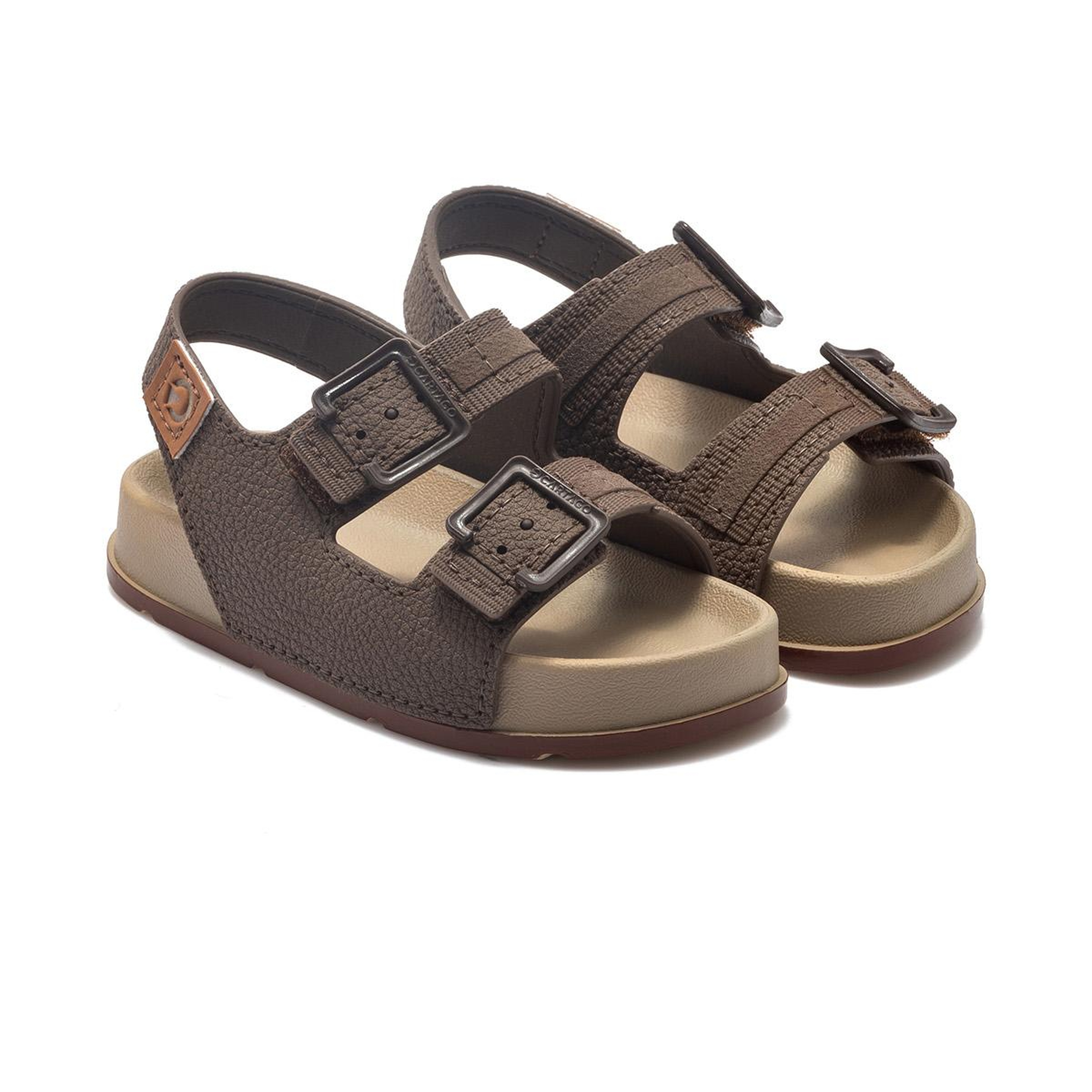 Mılao Slide Çocuk Sandalet Bej 19/26