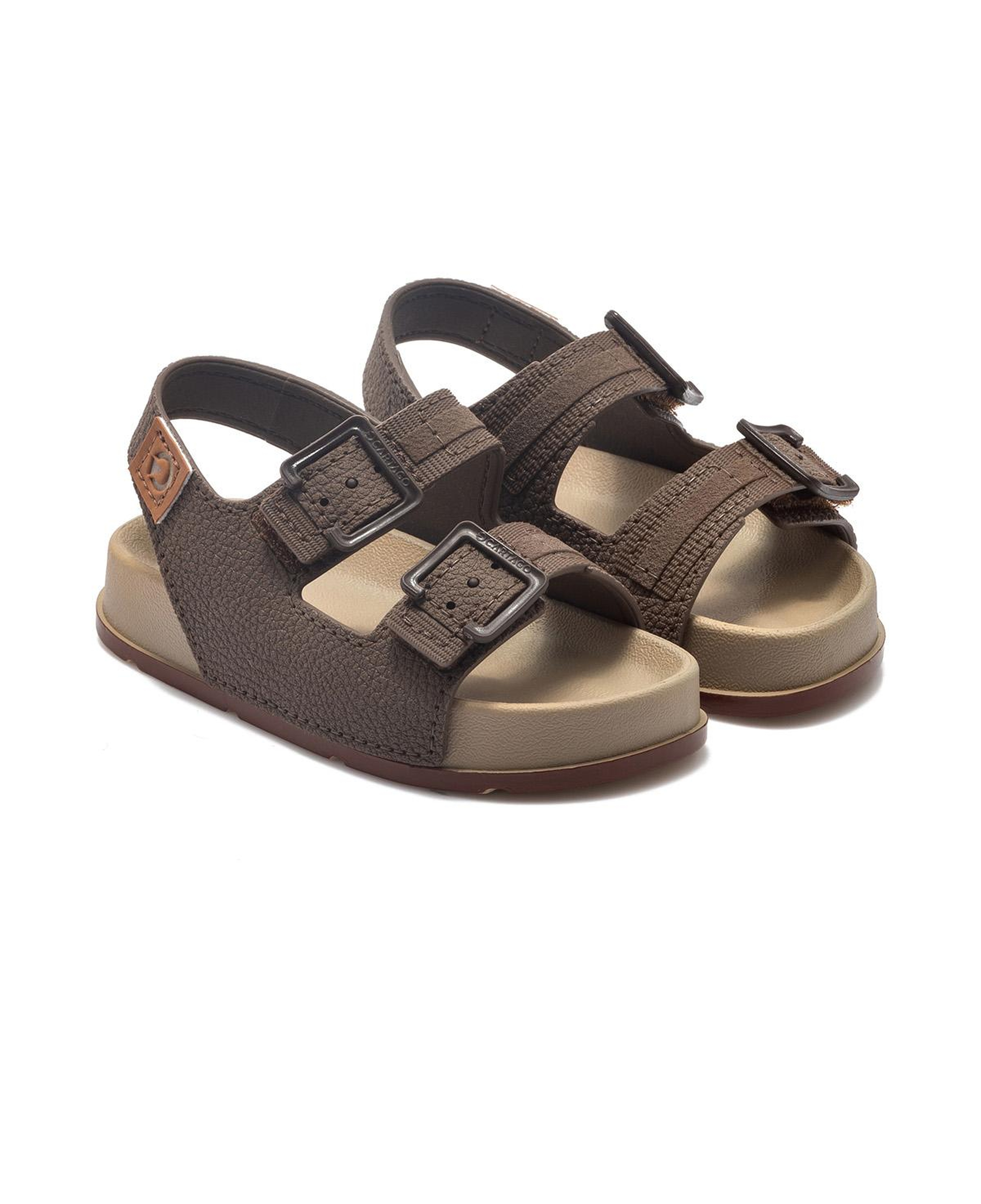 Mılao Slide Çocuk Sandalet Bej 19/26