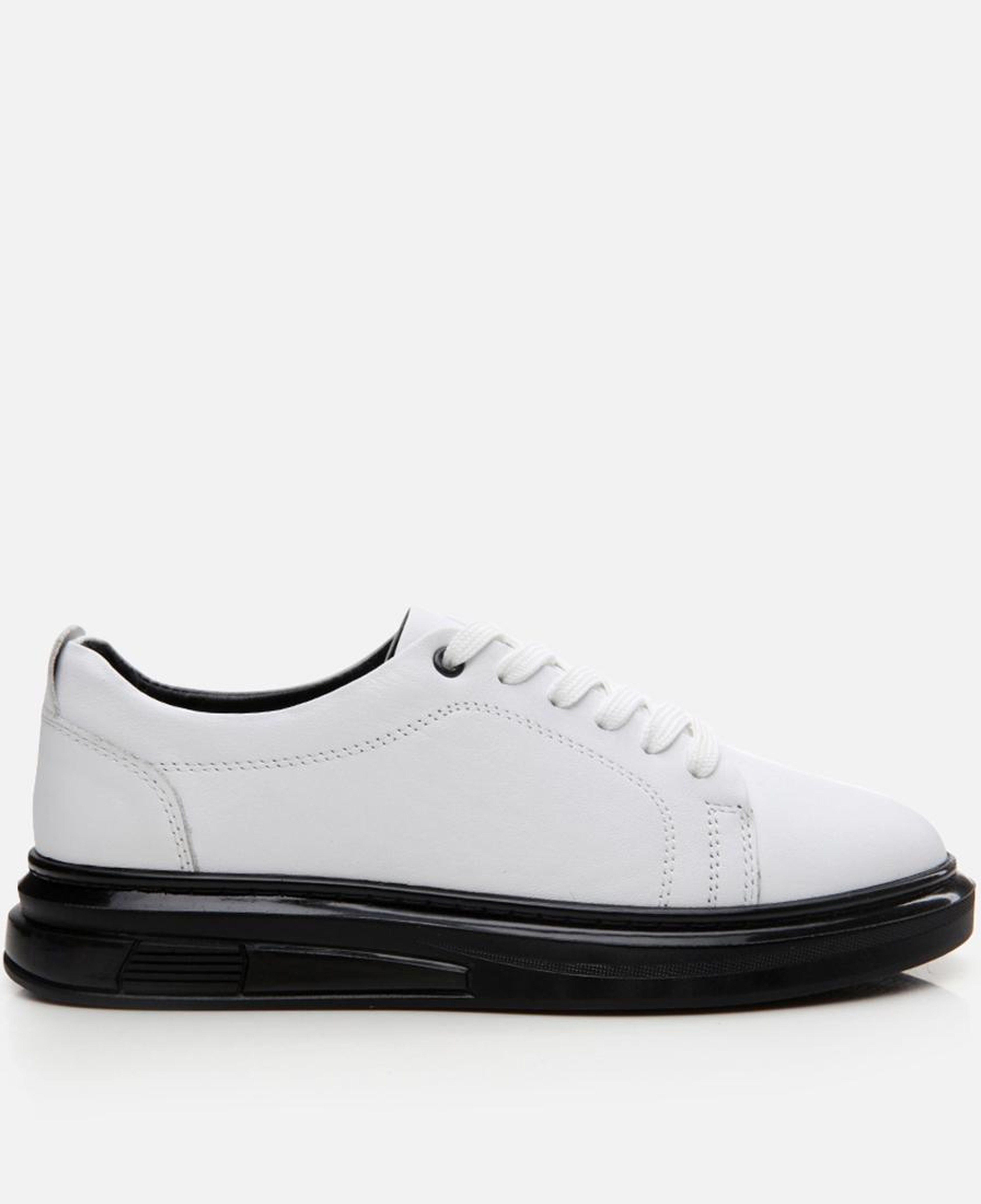 Kadın Deri Beyaz Spor Ayakkabı