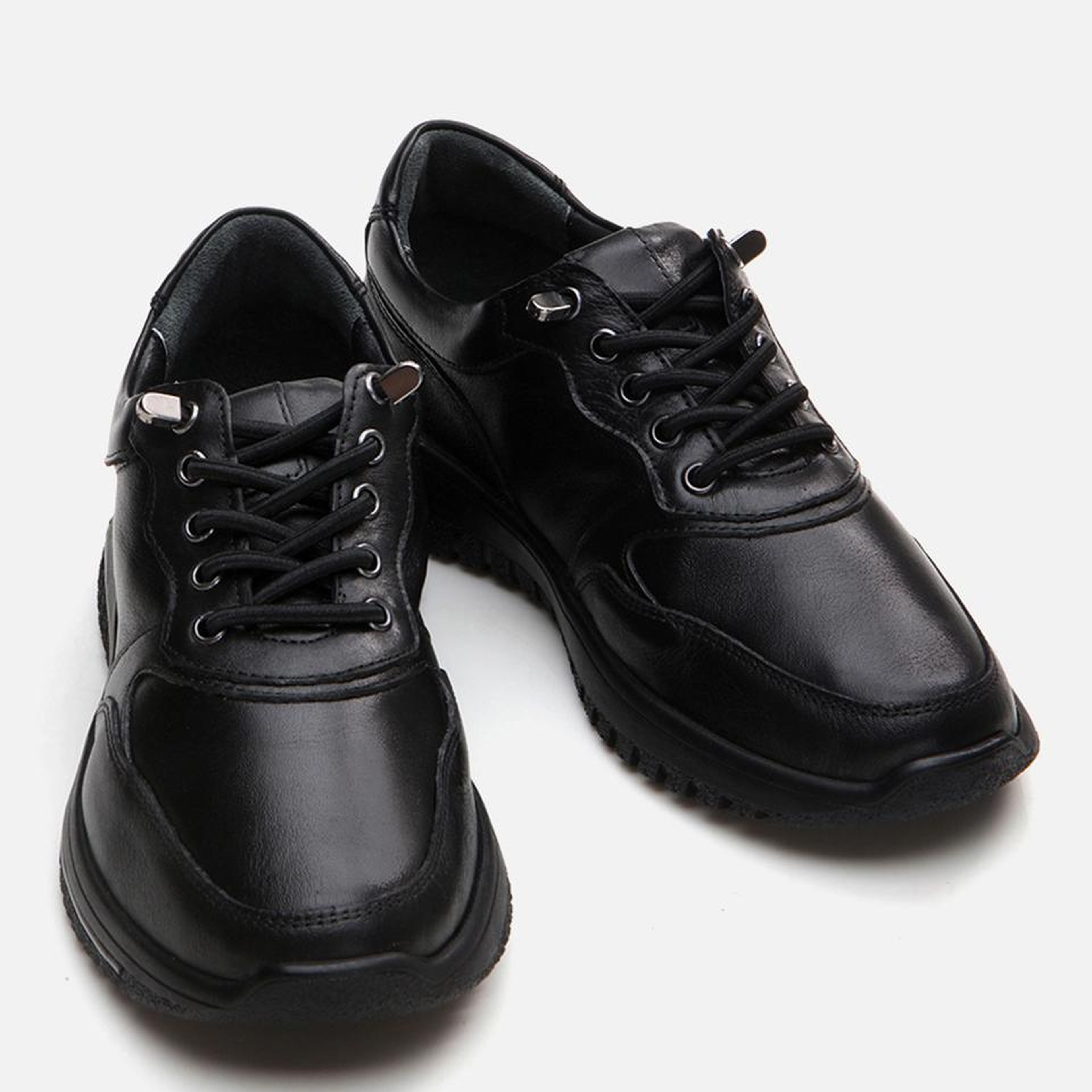 Kadın Deri Siyah Spor Ayakkabı