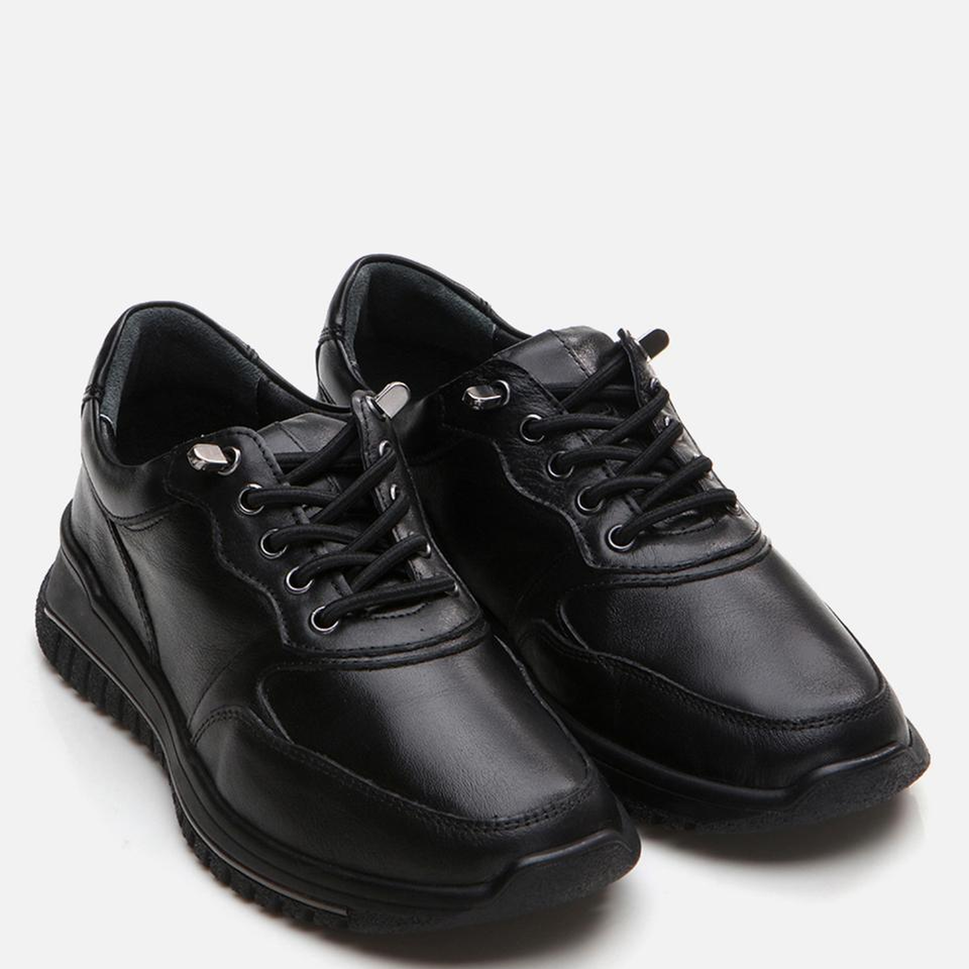 Kadın Deri Siyah Spor Ayakkabı