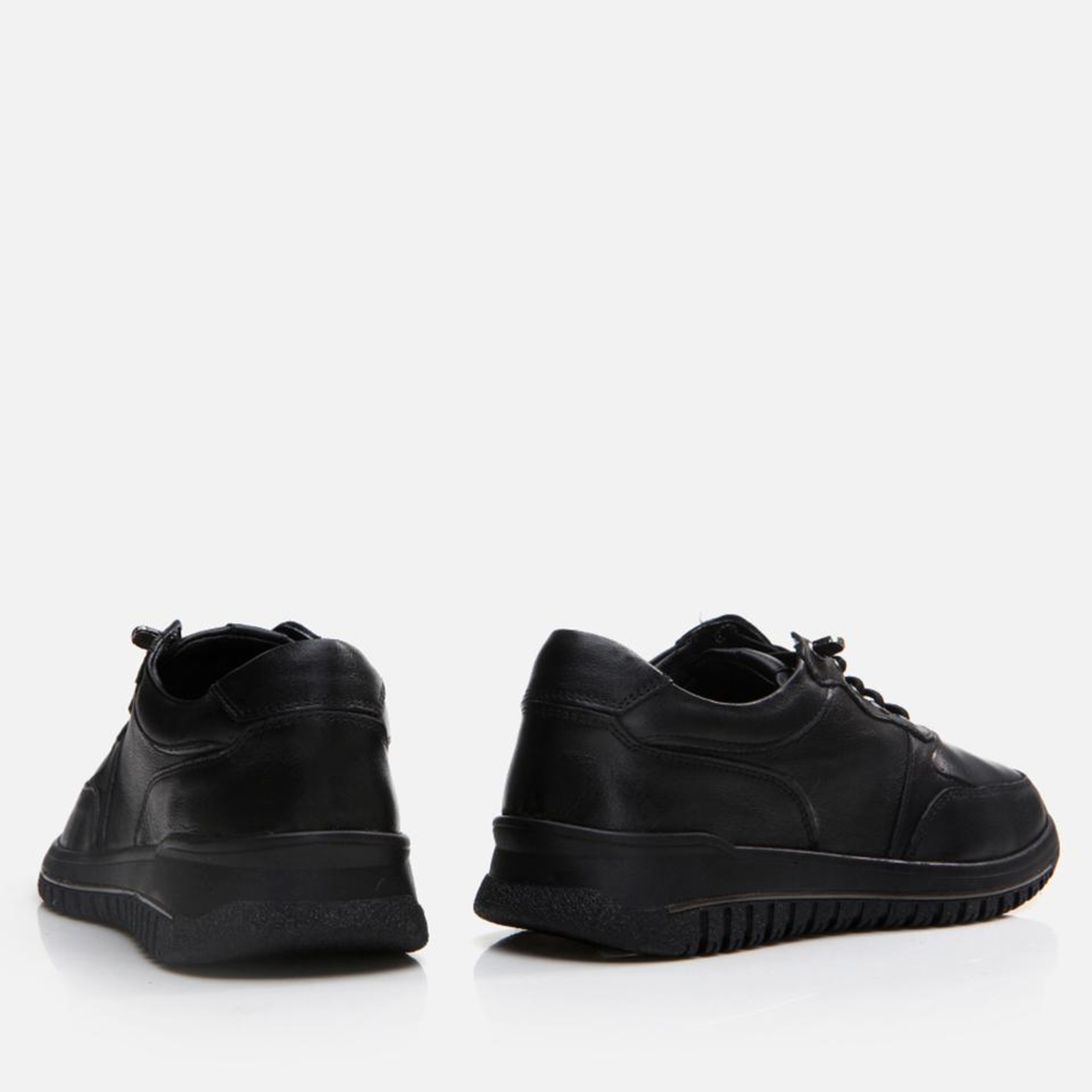 Kadın Deri Siyah Spor Ayakkabı