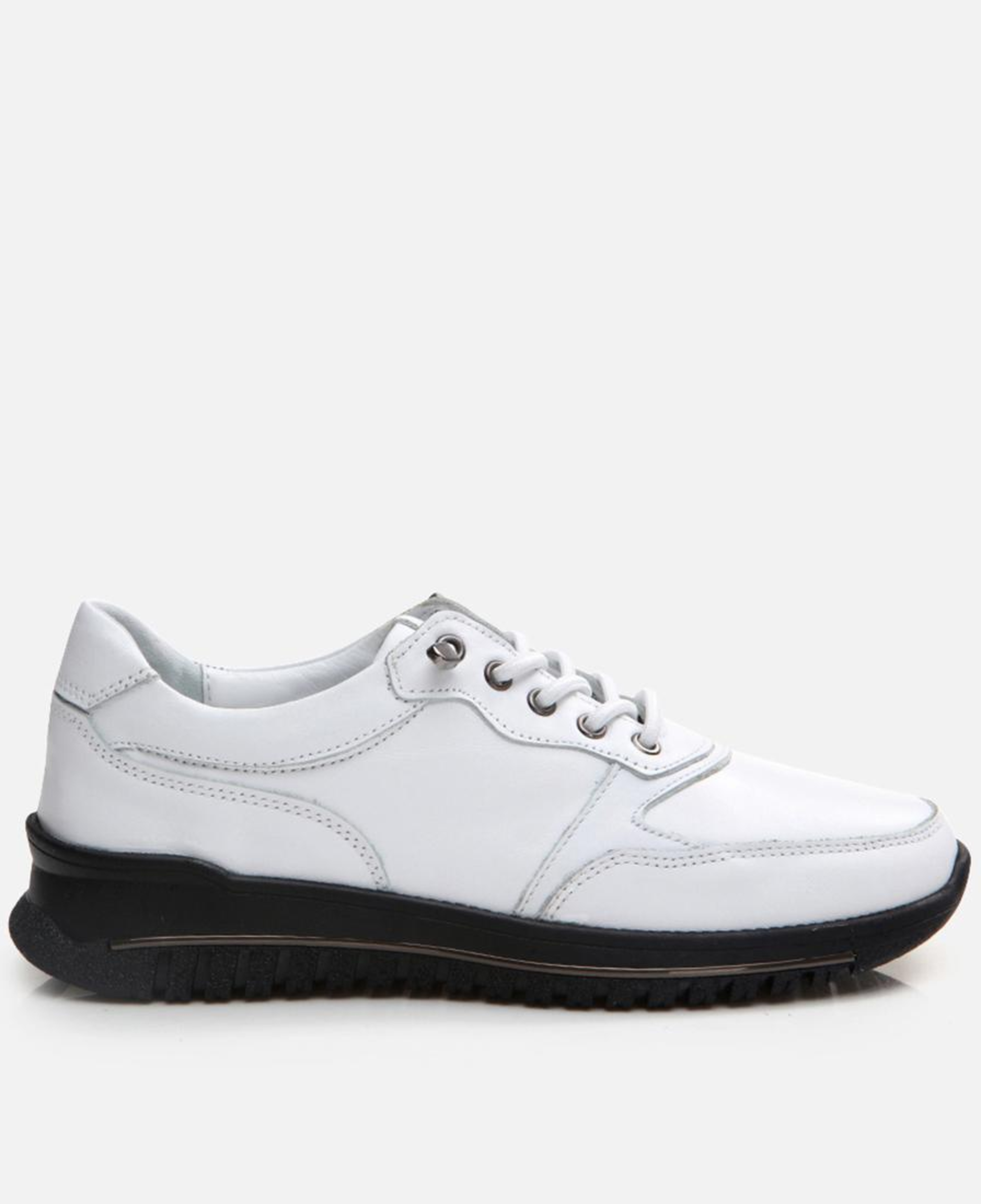 Kadın Deri Beyaz Spor Ayakkabı