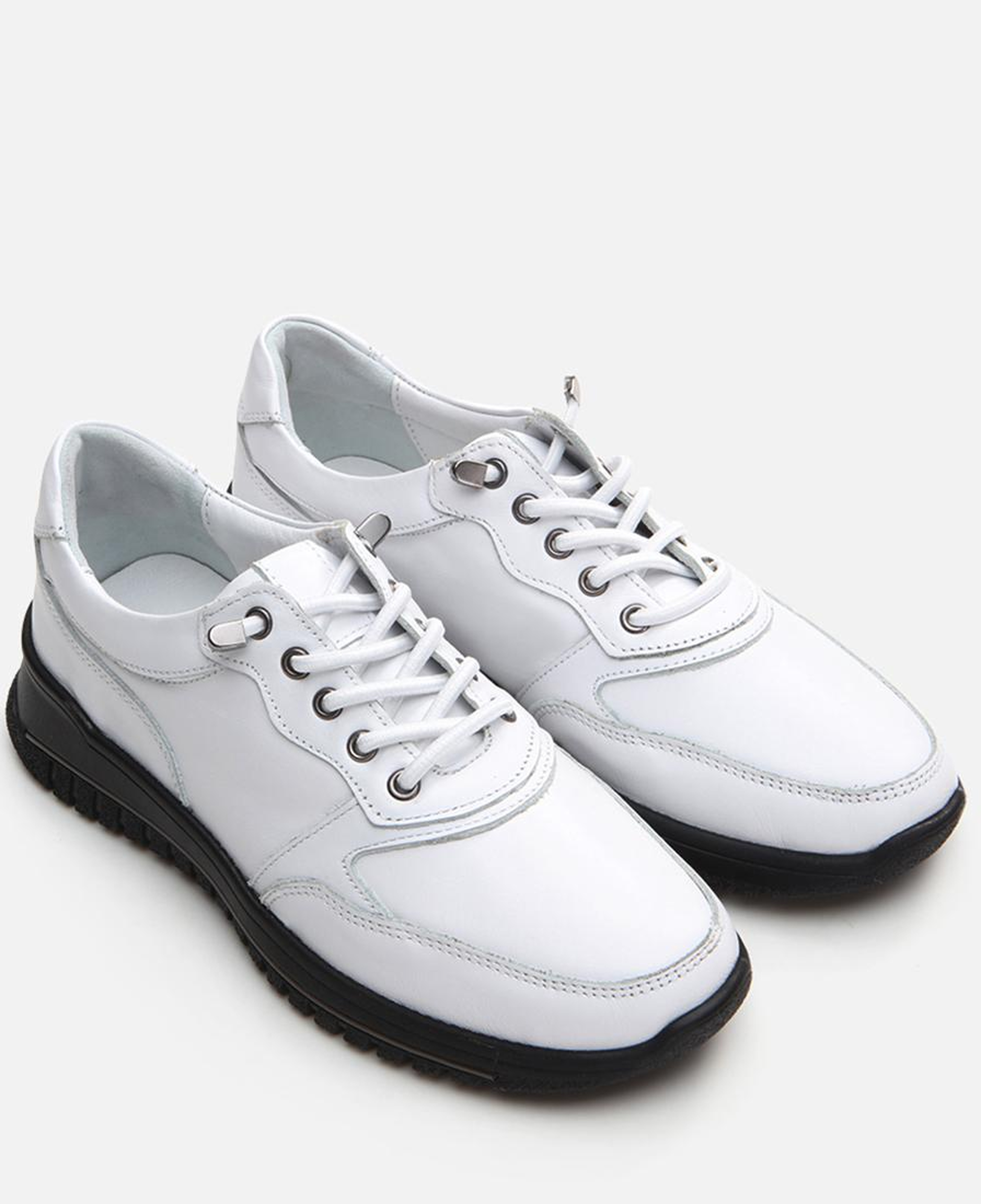 Kadın Deri Beyaz Spor Ayakkabı