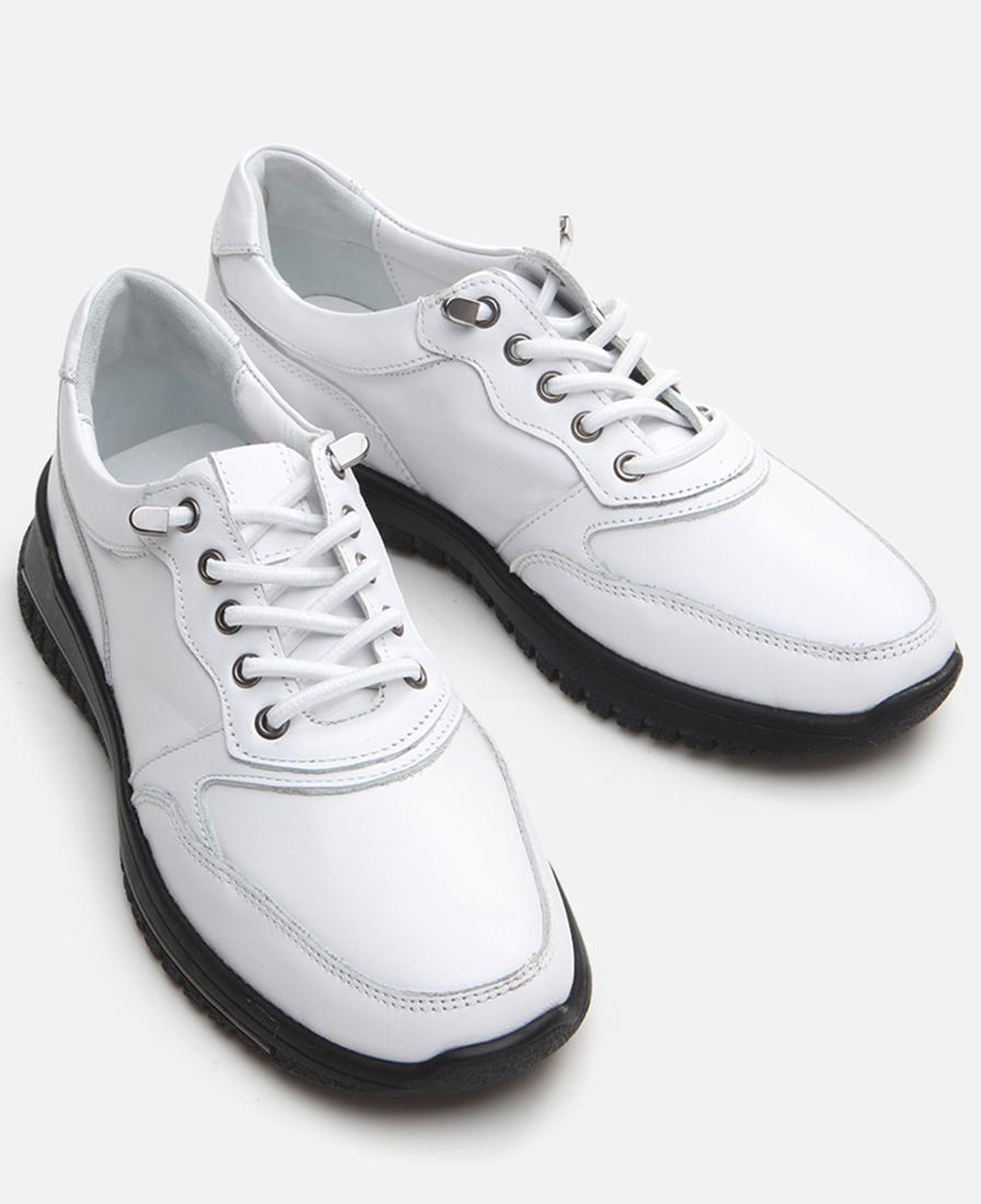 Kadın Deri Beyaz Spor Ayakkabı