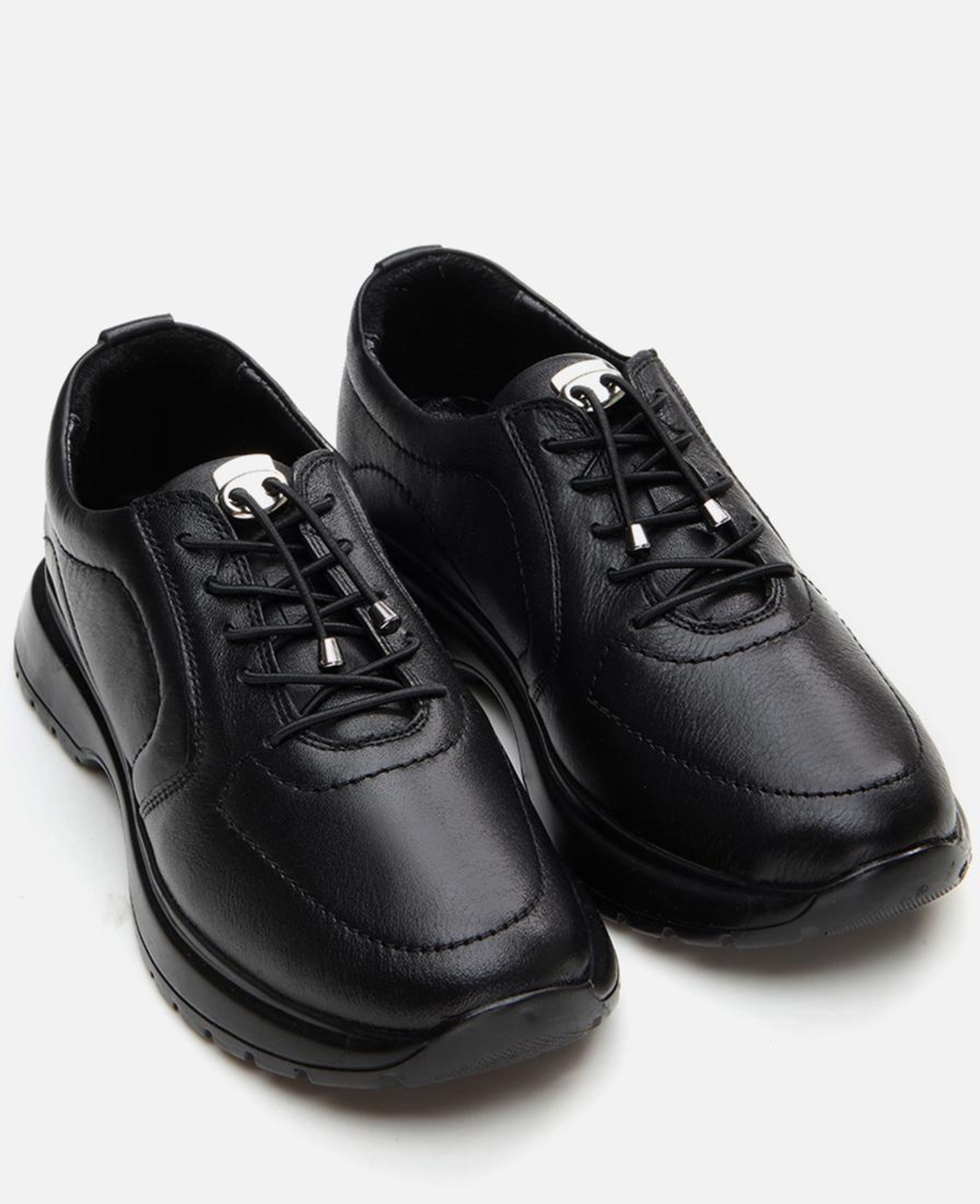 Kadın Deri Siyah Spor Ayakkabı