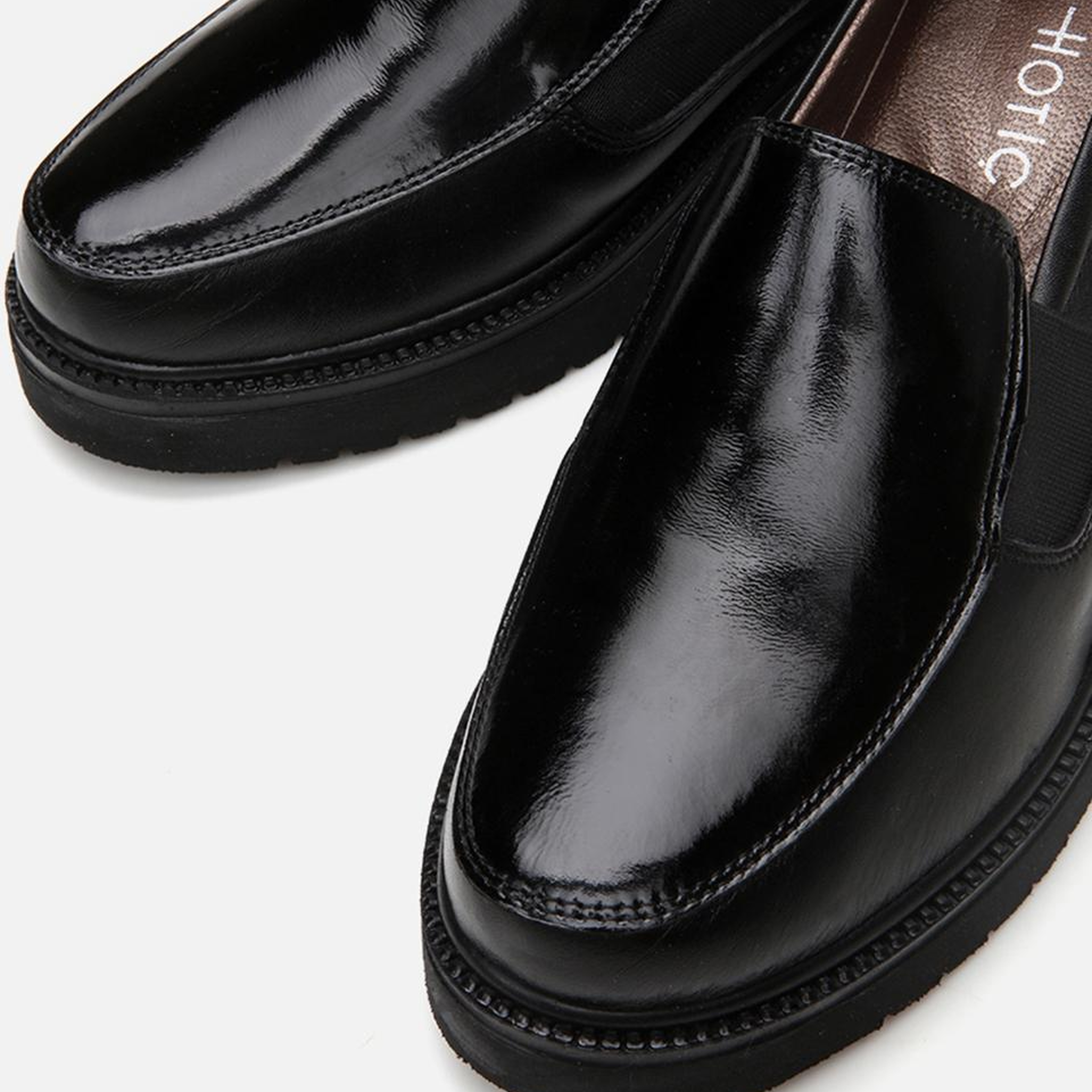 Kadın Deri Siyah Loafer