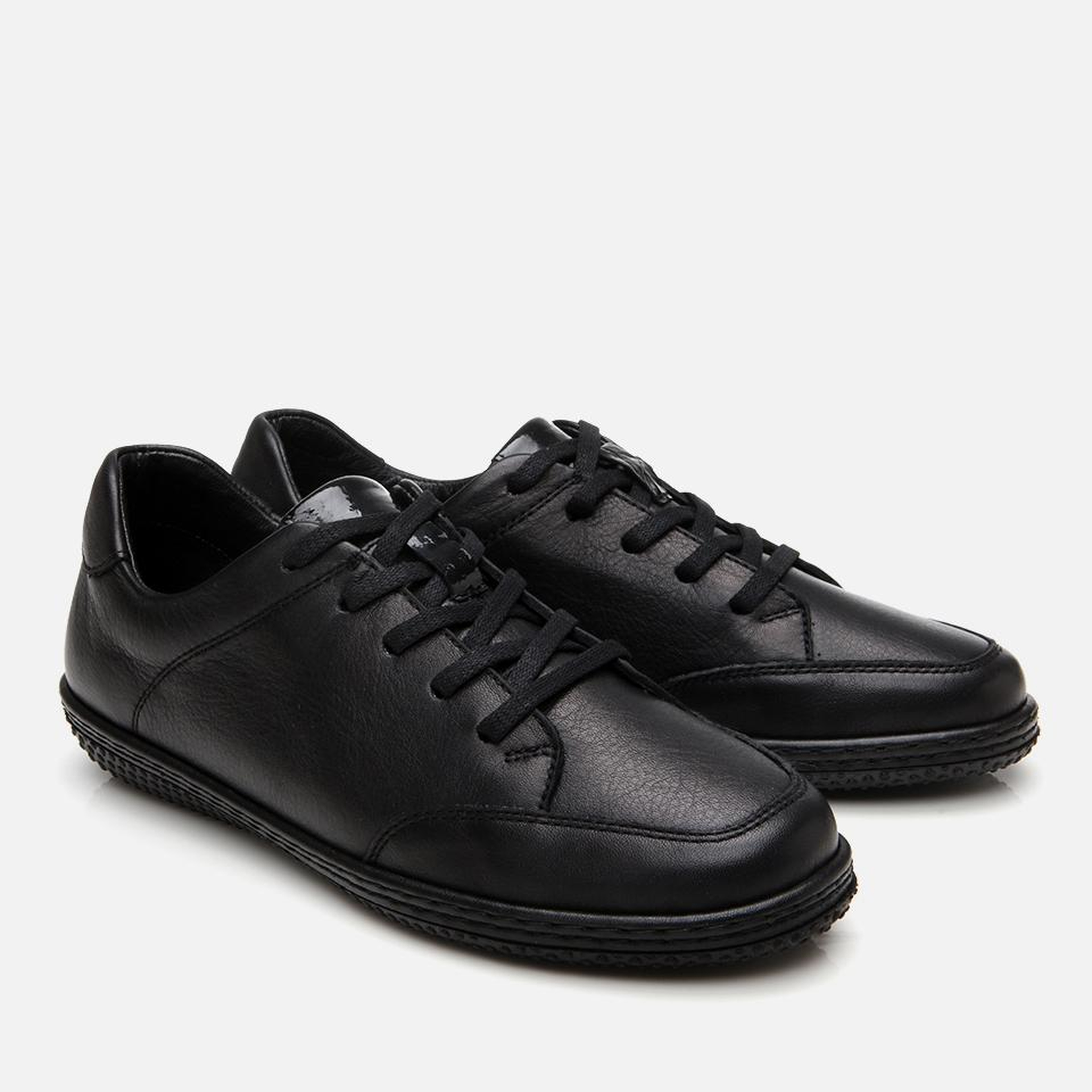 Kadın Deri Siyah Comfort Spor Ayakkabı