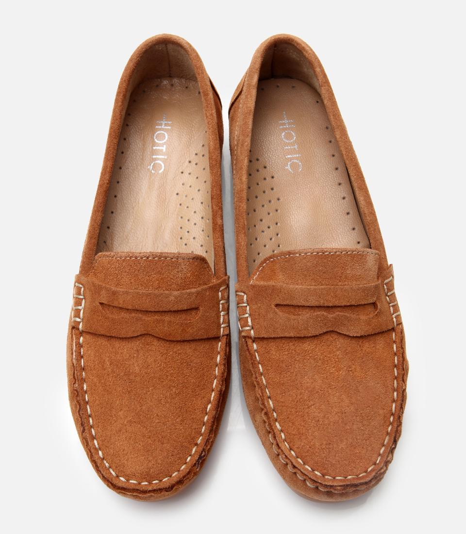 Kadın Süet Deri Taba Günlük Loafer