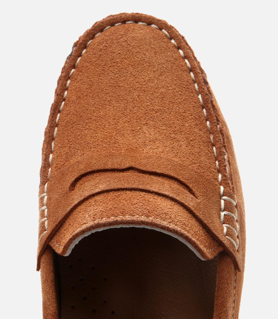 Kadın Süet Deri Taba Günlük Loafer