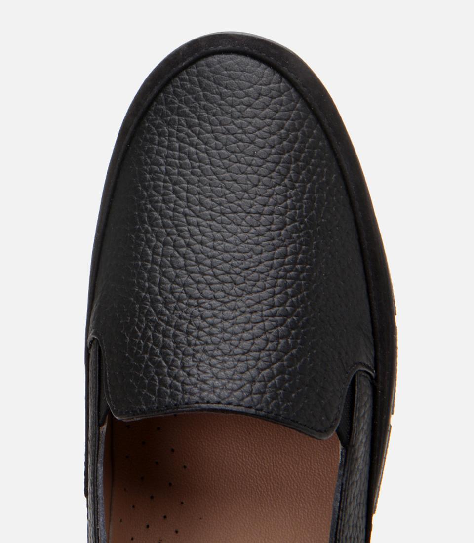 Kadın Deri Siyah Loafer