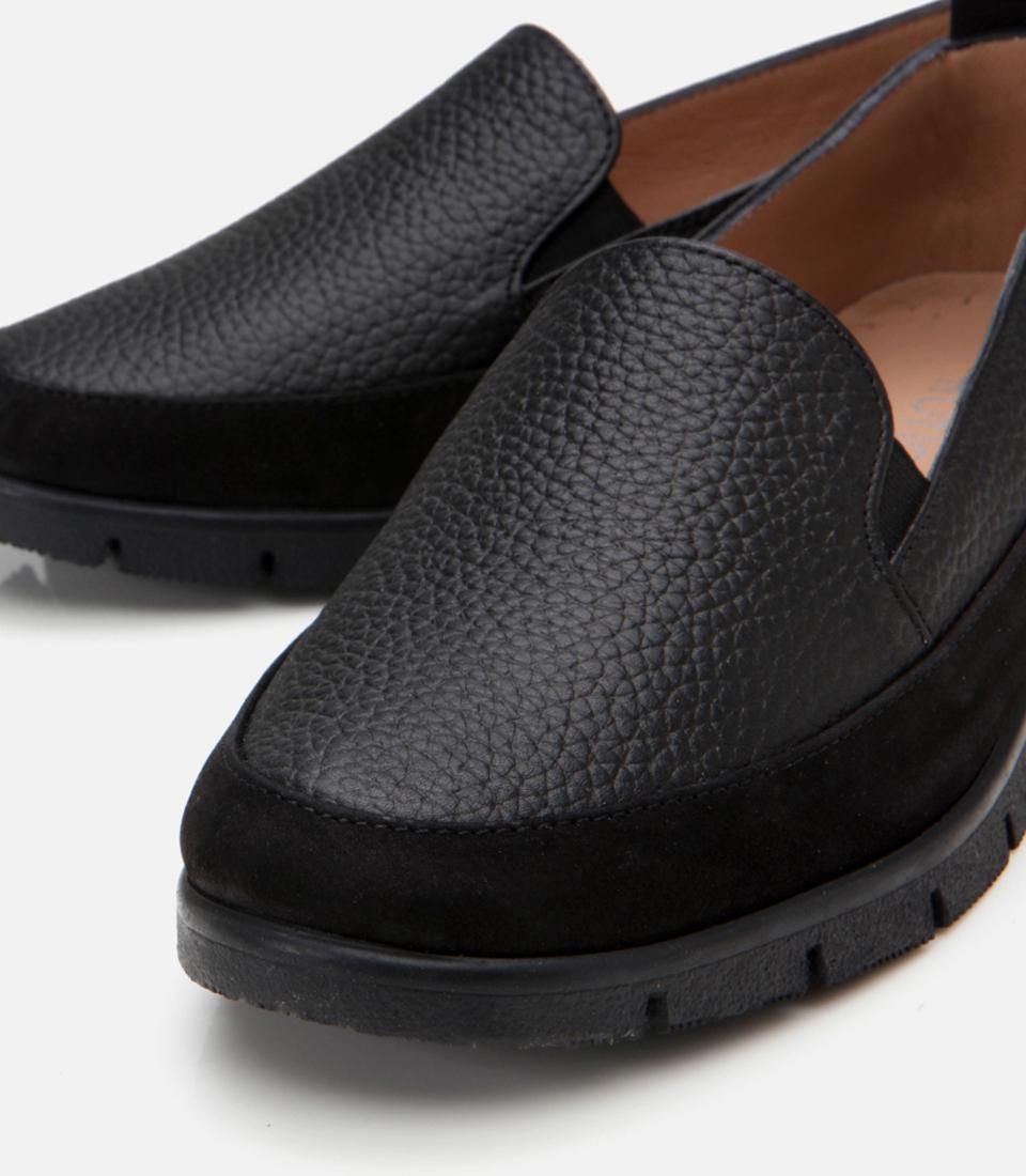 Kadın Deri Siyah Loafer