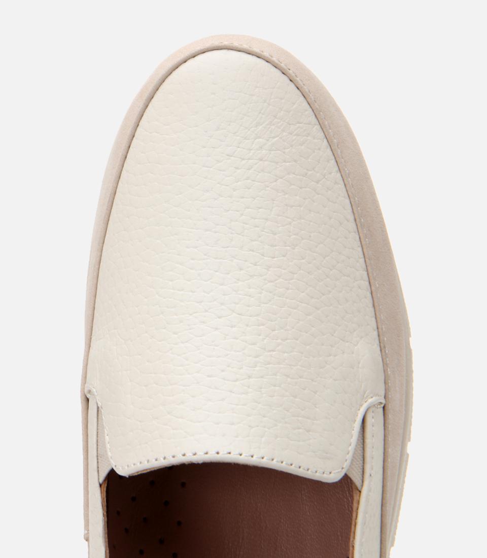 Kadın Deri Bej Loafer