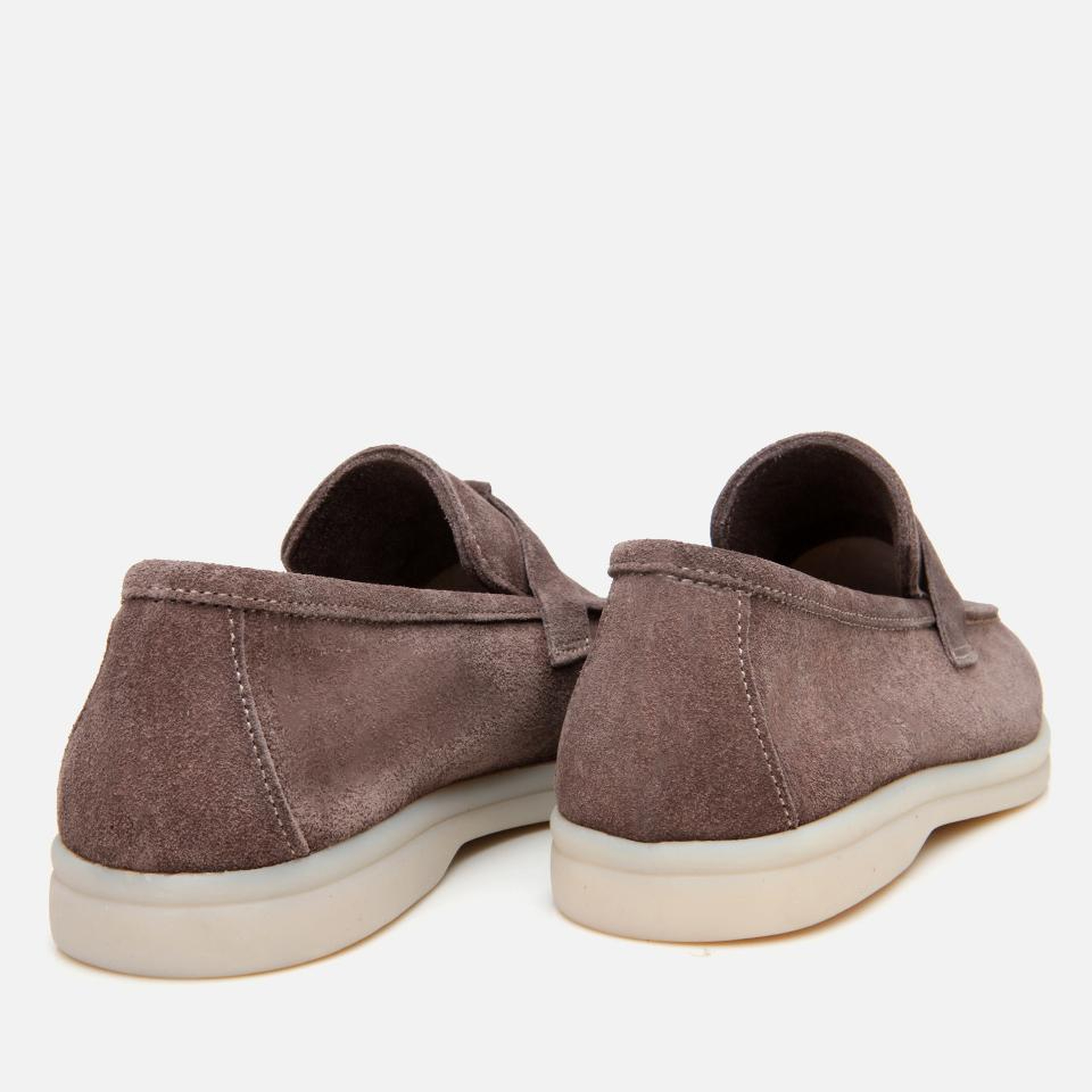 Kadın Süet Deri Vizon Klasik Loafer