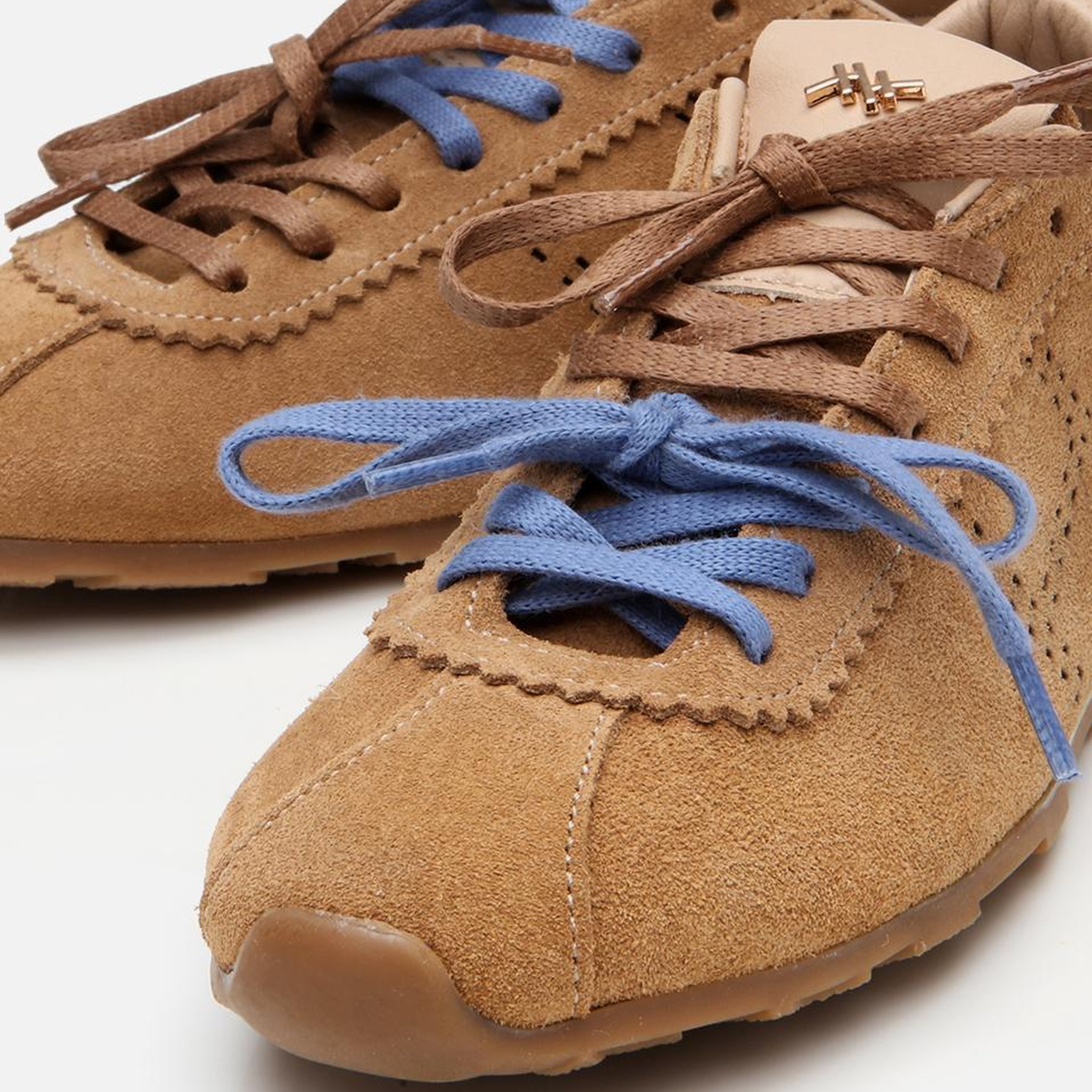 Kadın Süet Deri Taba Spor Ayakkabı