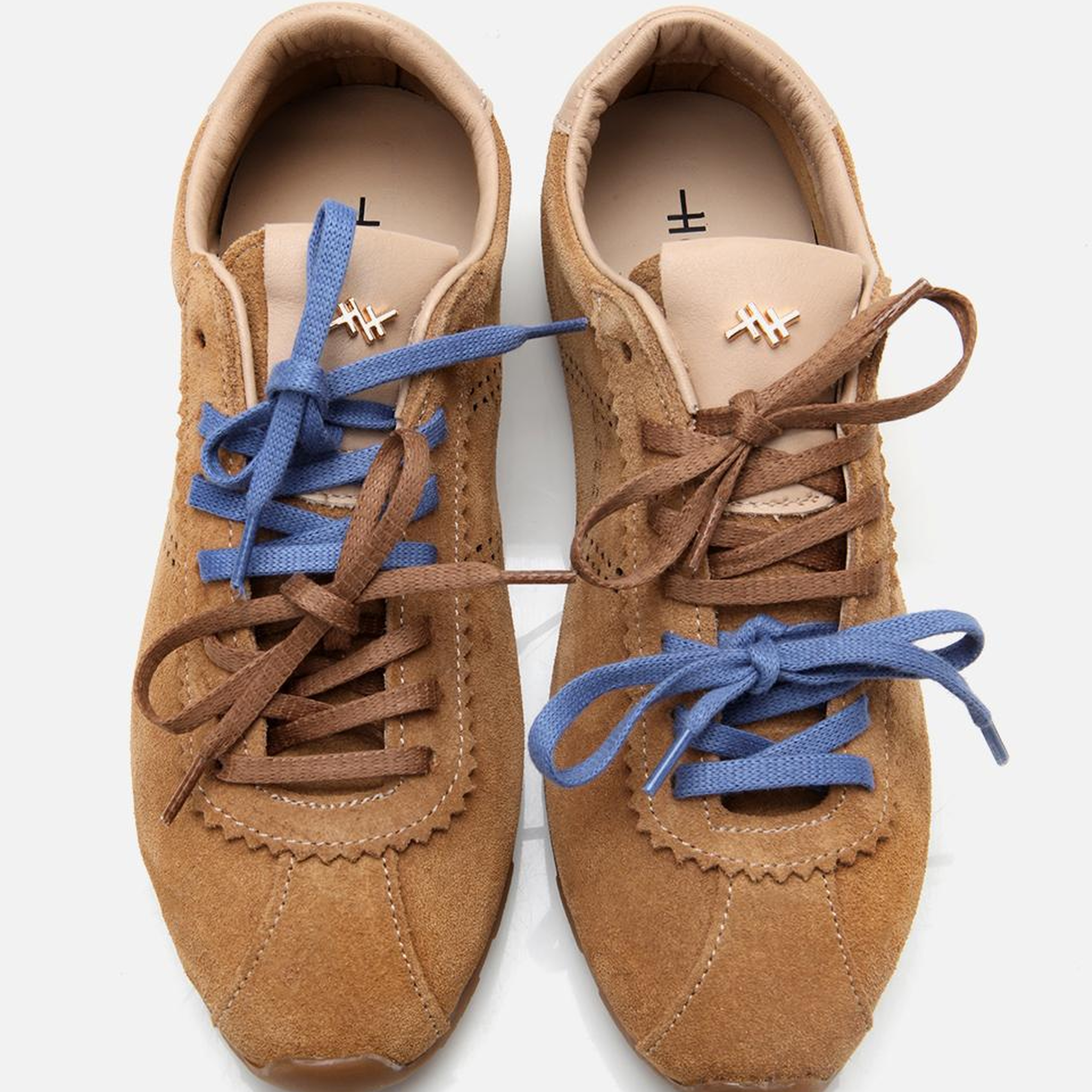 Kadın Süet Deri Taba Spor Ayakkabı