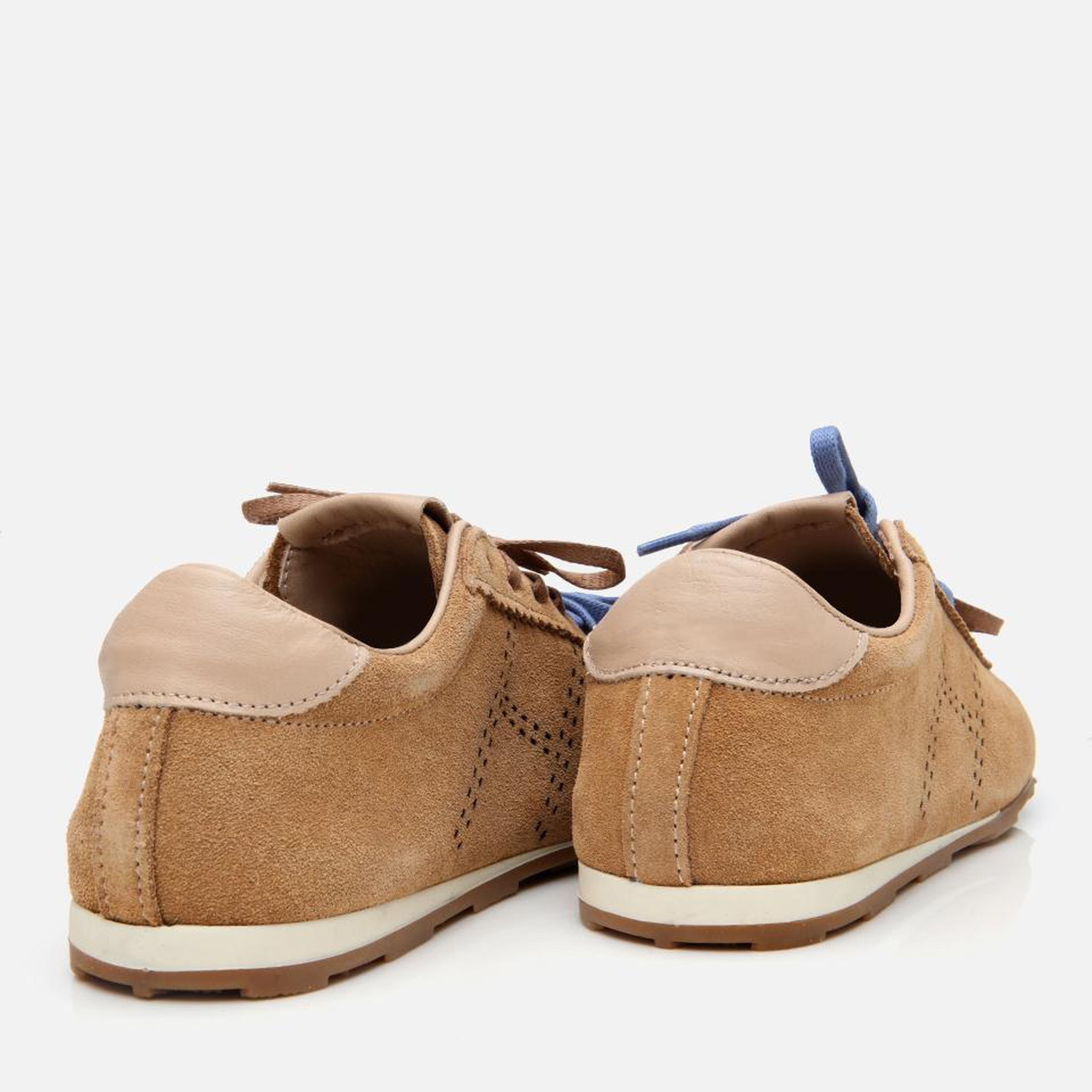 Kadın Süet Deri Taba Spor Ayakkabı