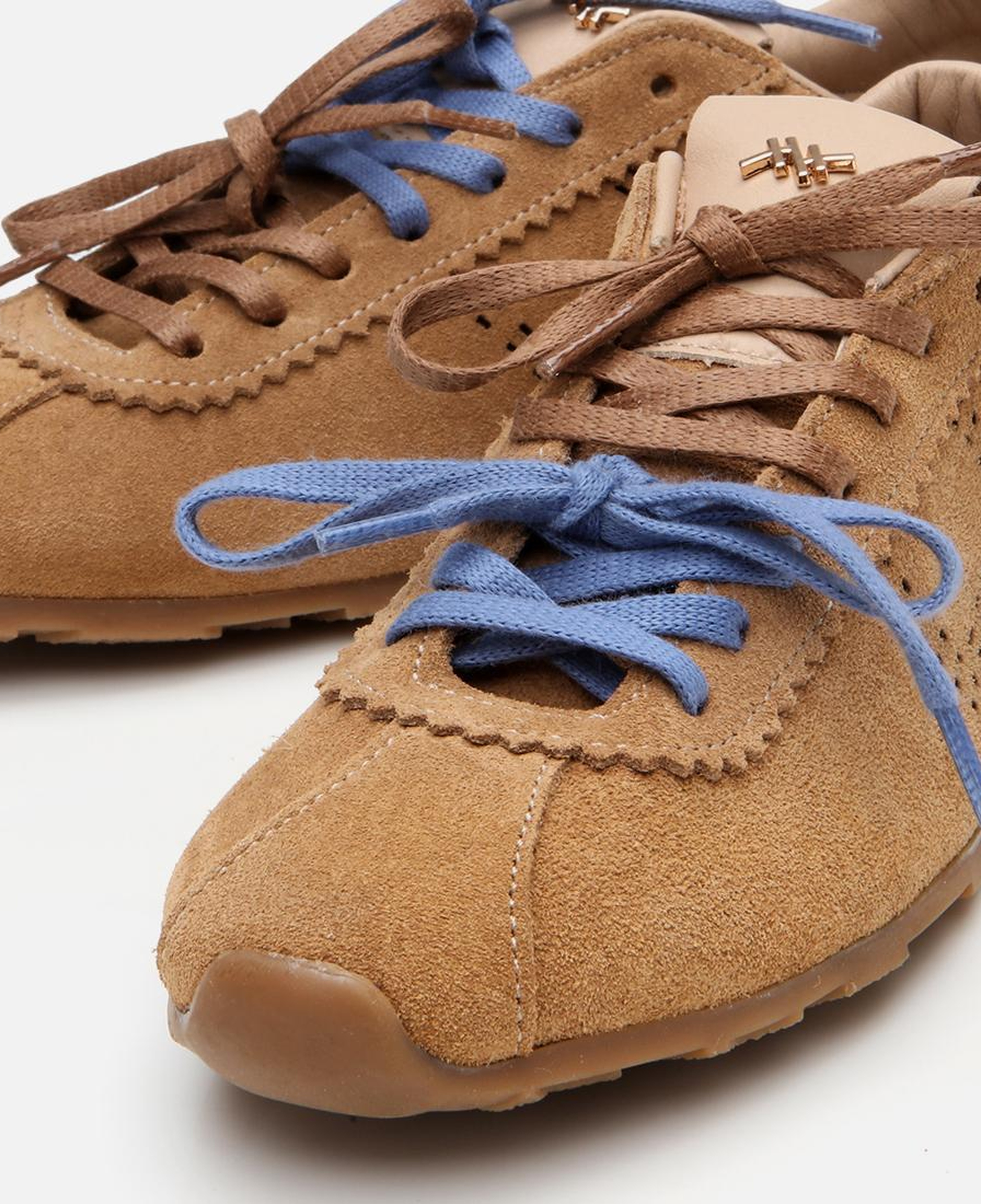 Kadın Süet Deri Taba Spor Ayakkabı