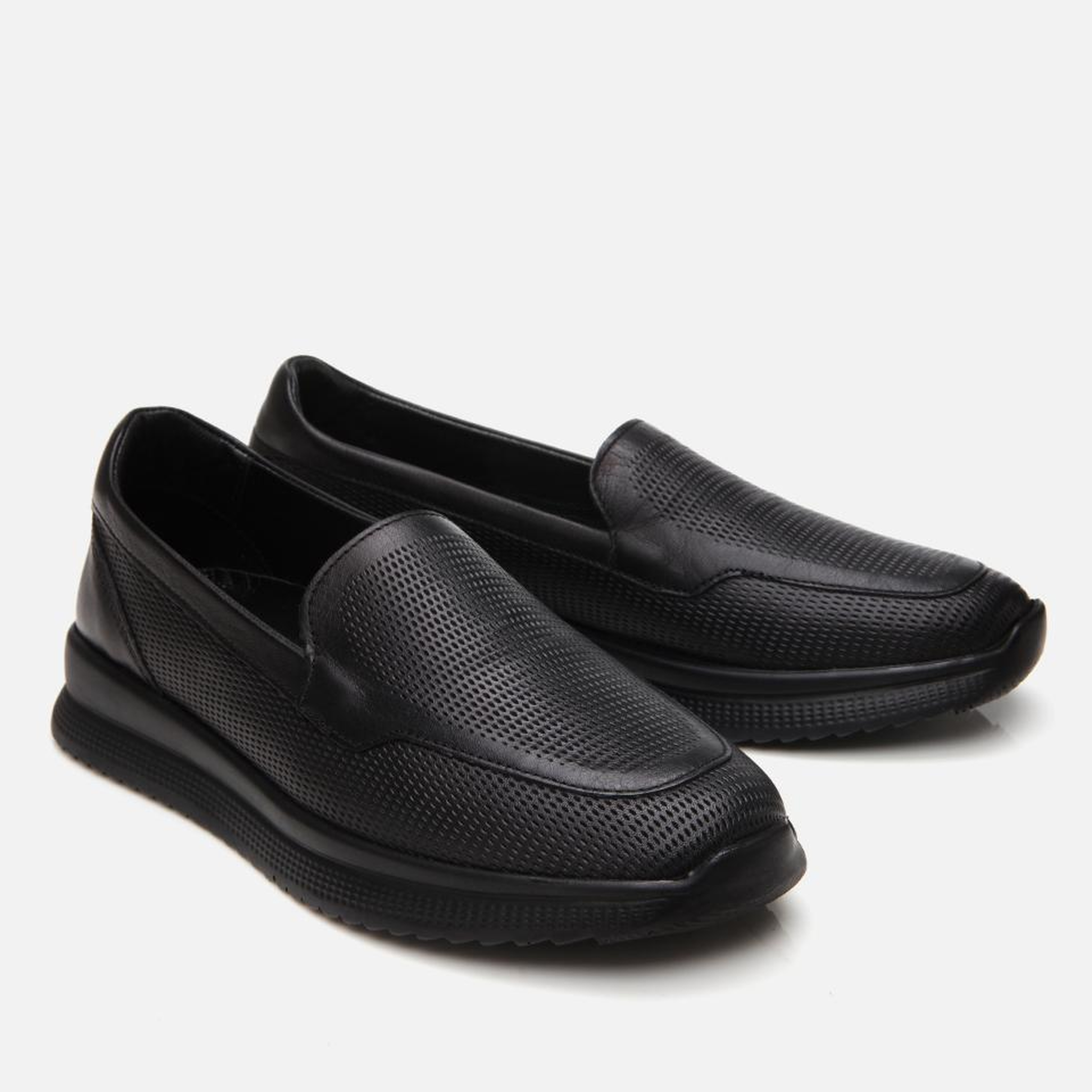 Kadın Deri Siyah Comfort Düz Ayakkabı