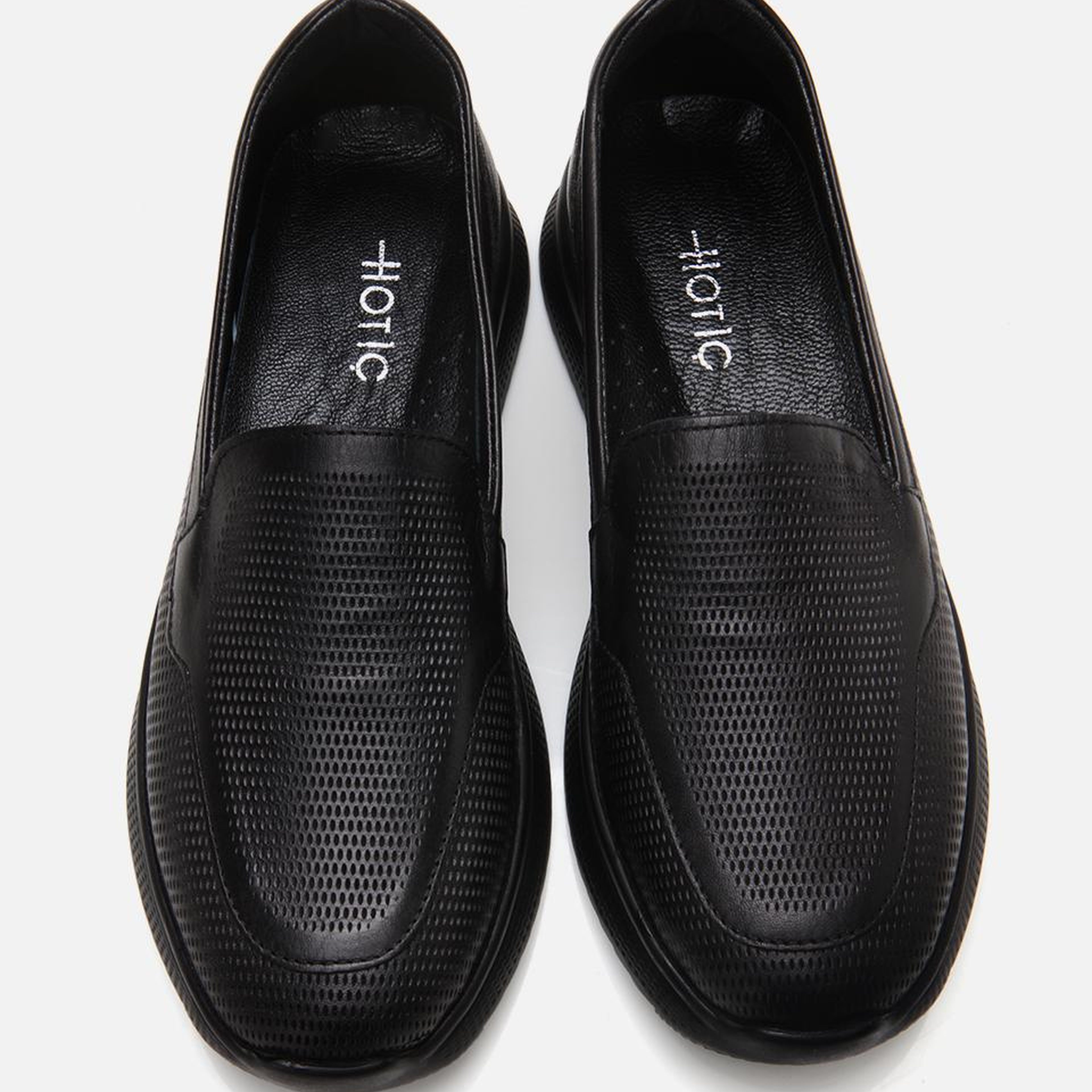 Kadın Deri Siyah Comfort Düz Ayakkabı