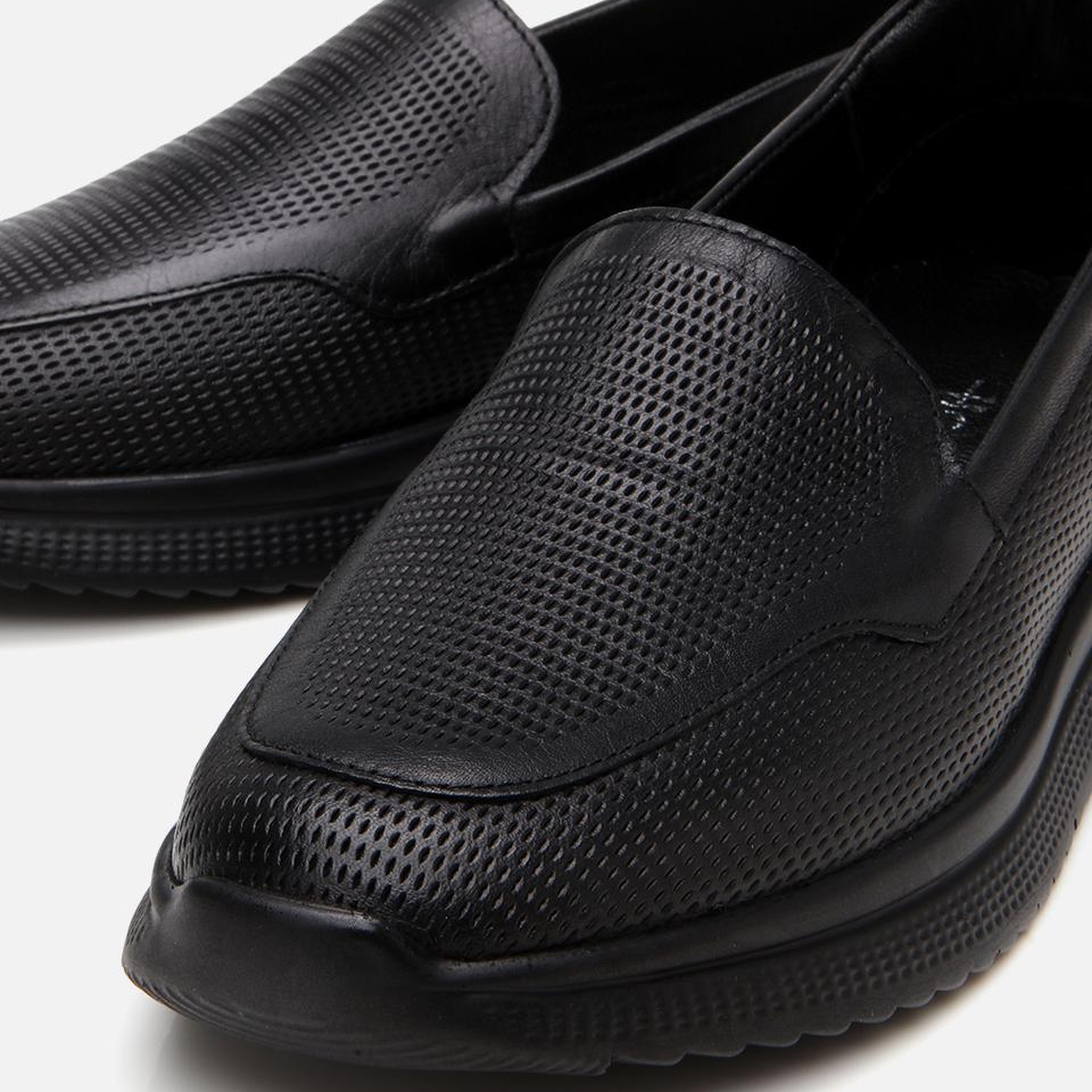 Kadın Deri Siyah Comfort Düz Ayakkabı