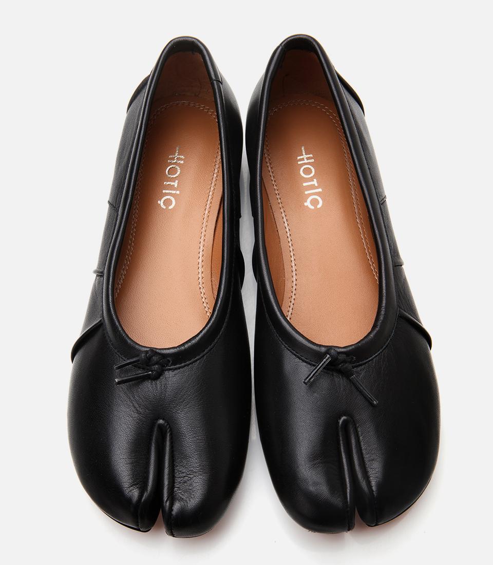 Kadın Deri Siyah Babet