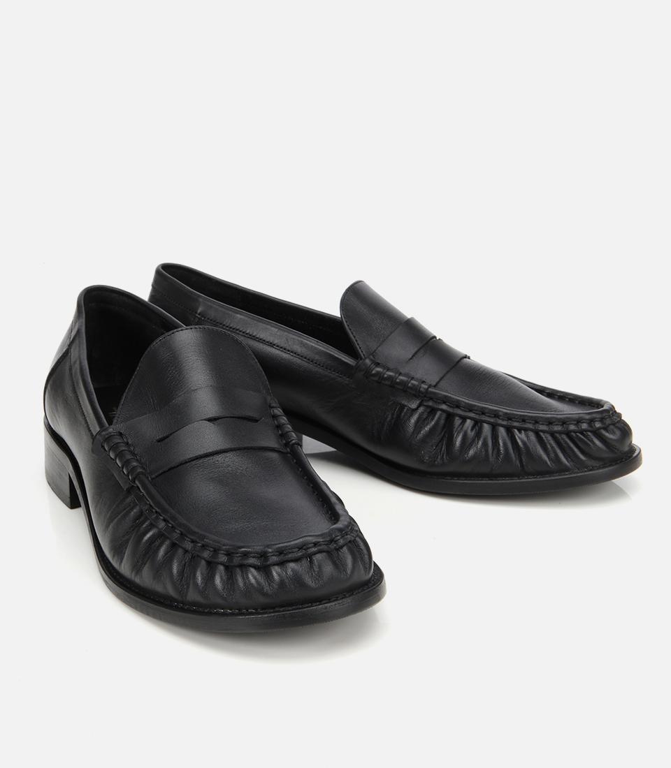 Kadın Deri Siyah Günlük Loafer