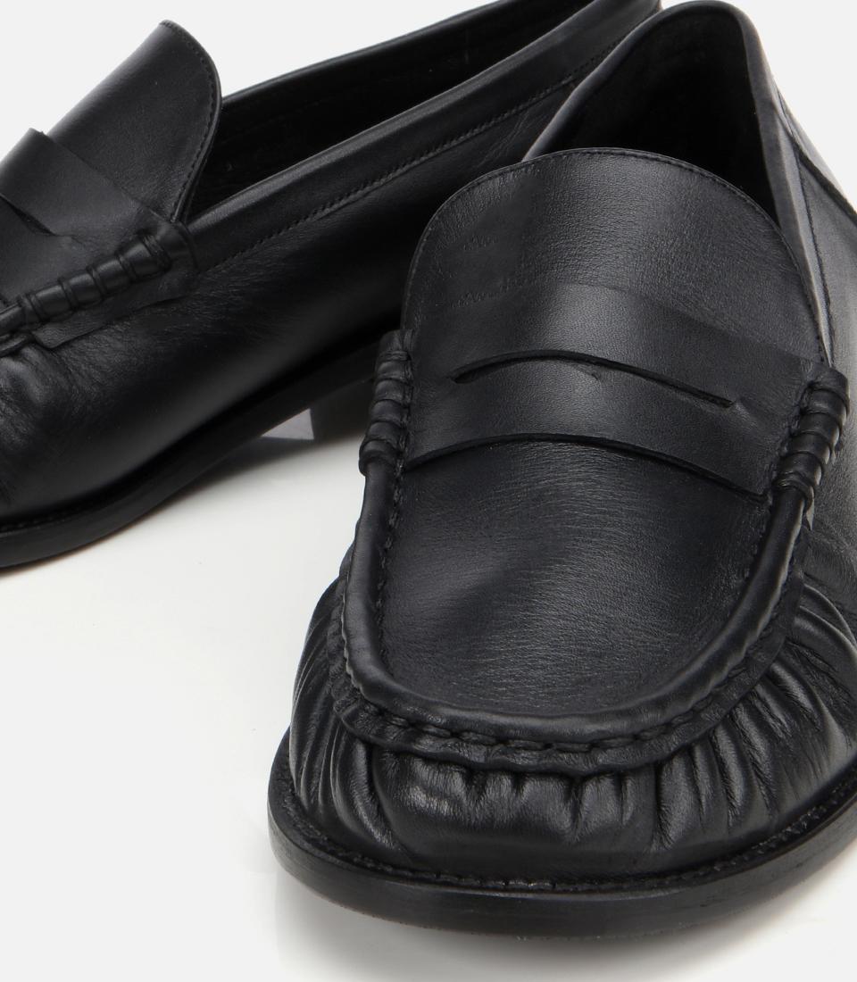 Kadın Deri Siyah Günlük Loafer