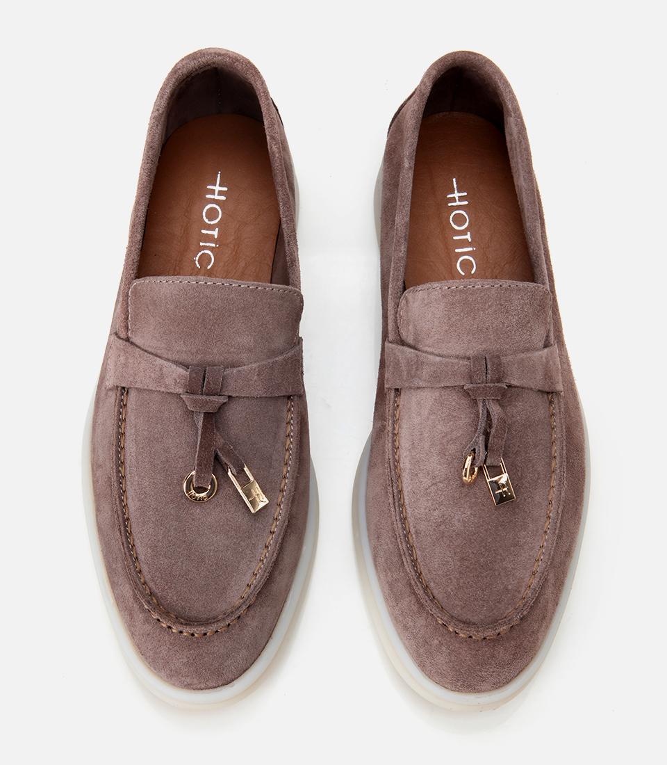 Kadın Deri Vizon Loafer