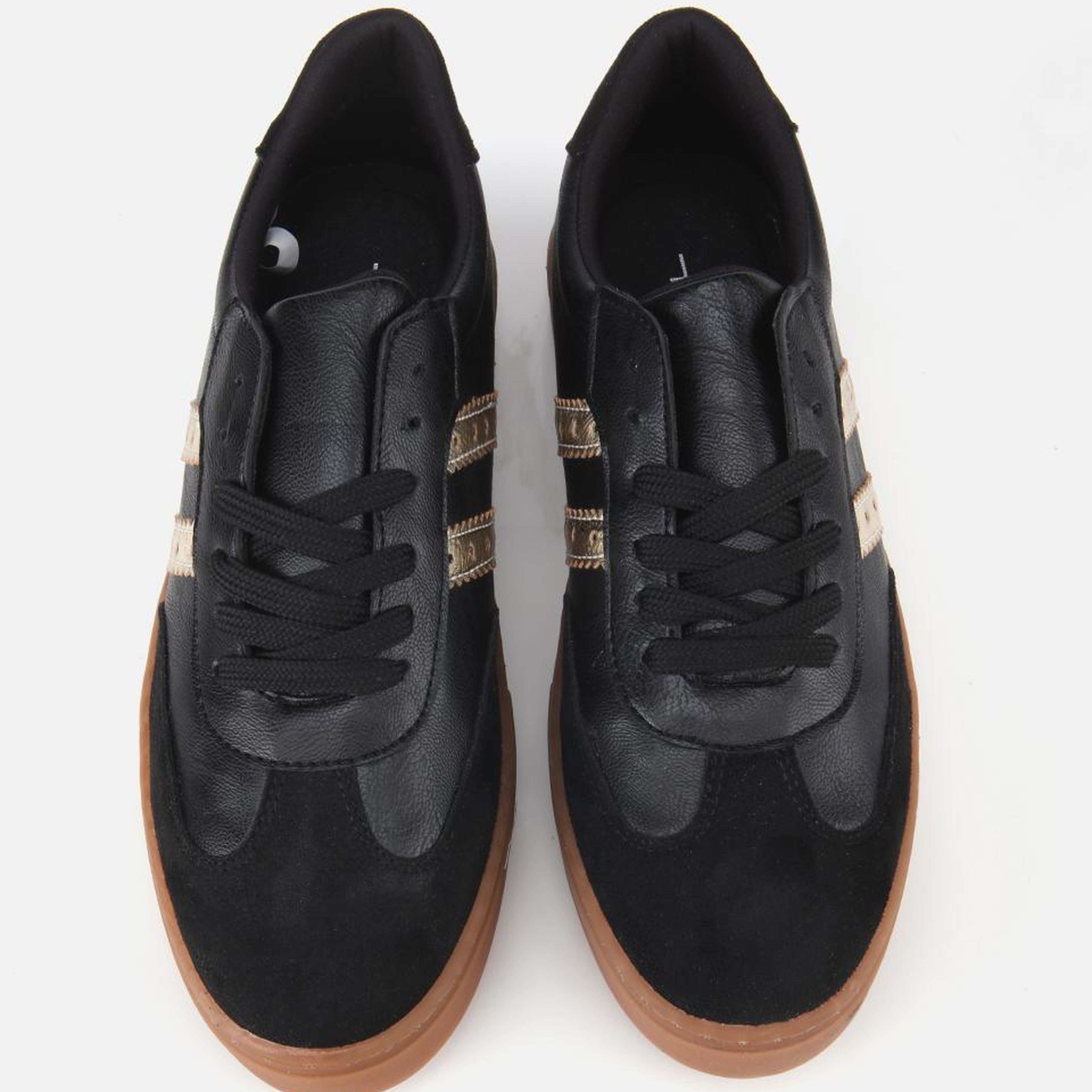 Kadın Siyah Düz Spor Ayakkabı