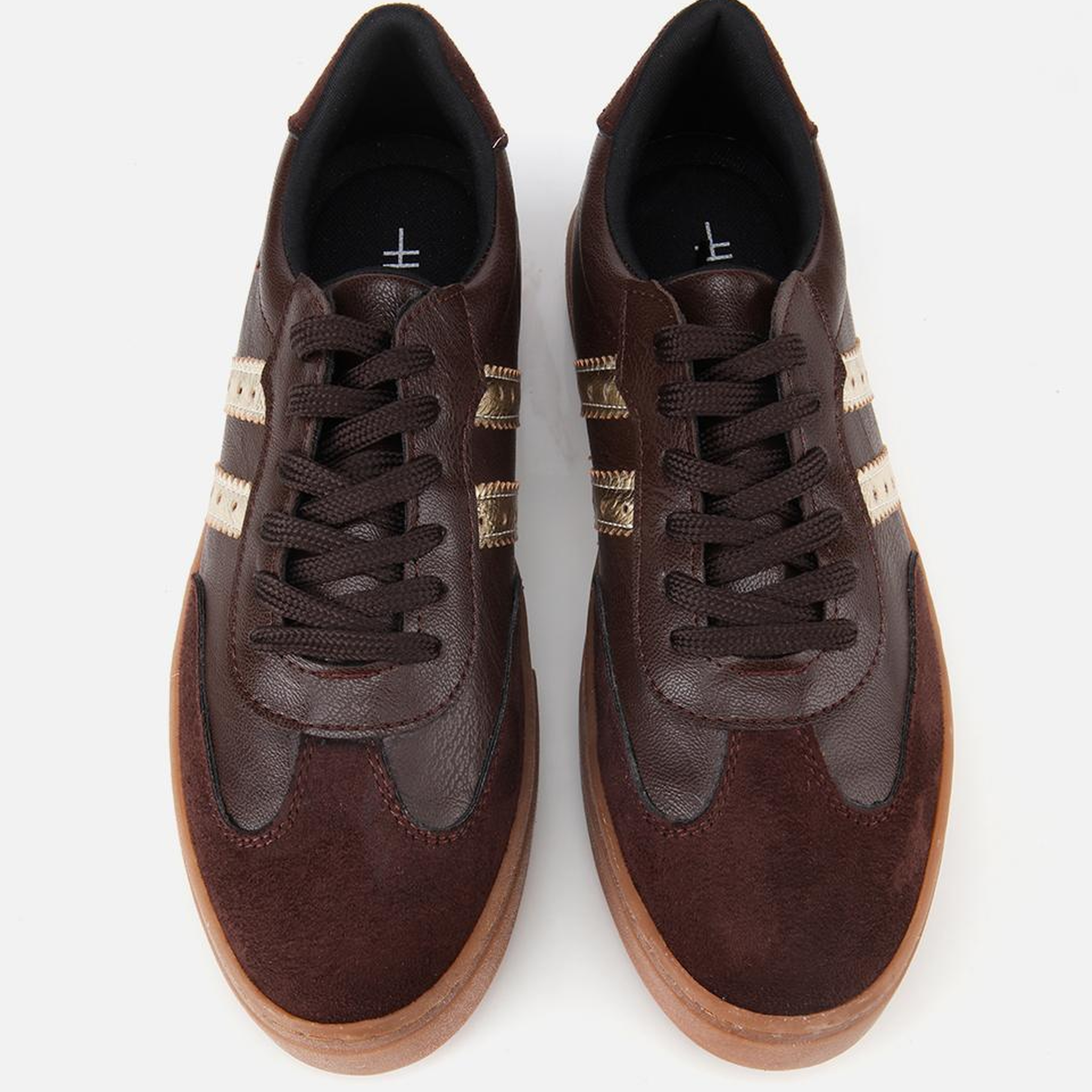 Kadın Kahverengi Düz Spor Ayakkabı