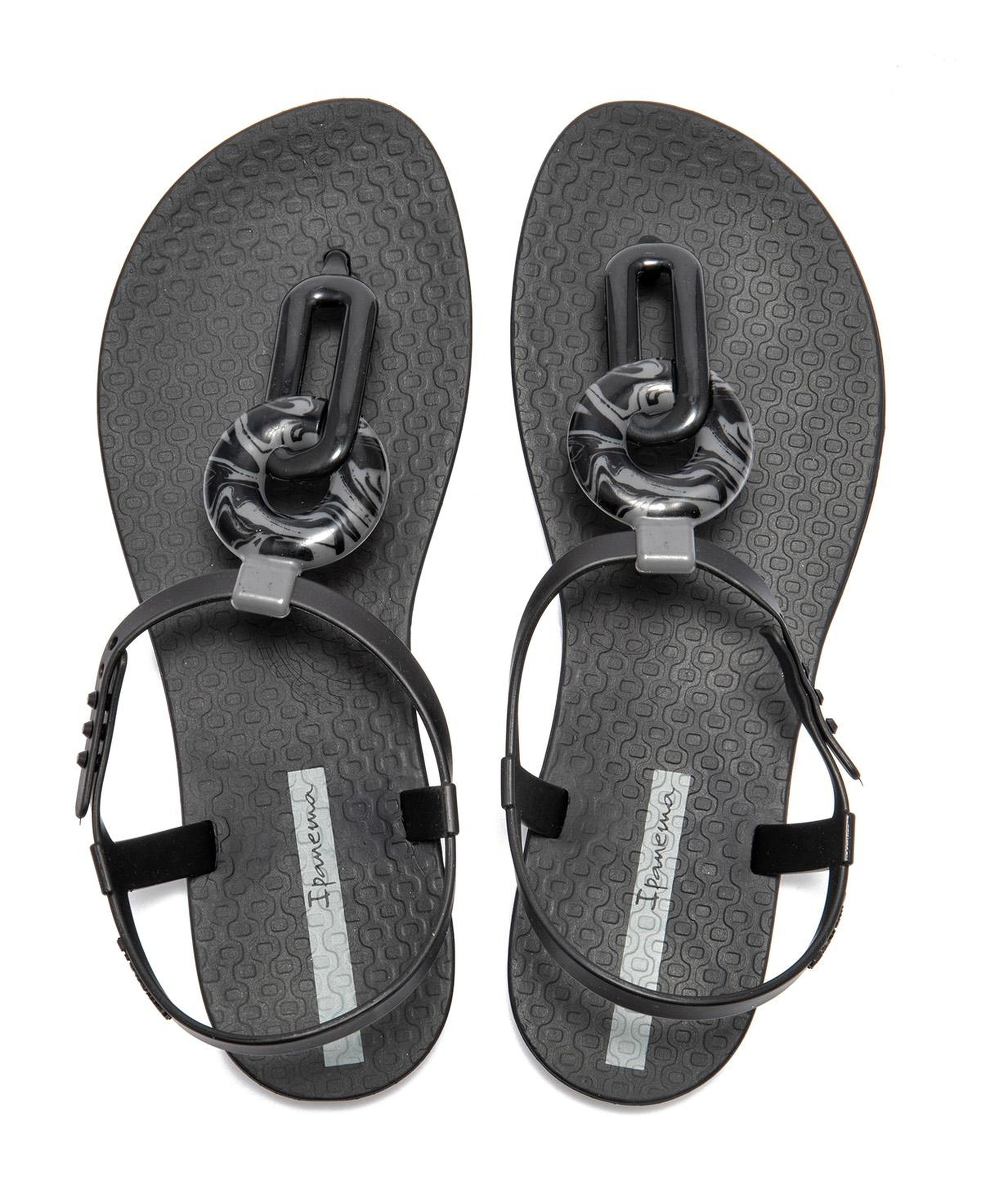 Class Marble Kadın Sandalet Siyah 35/42