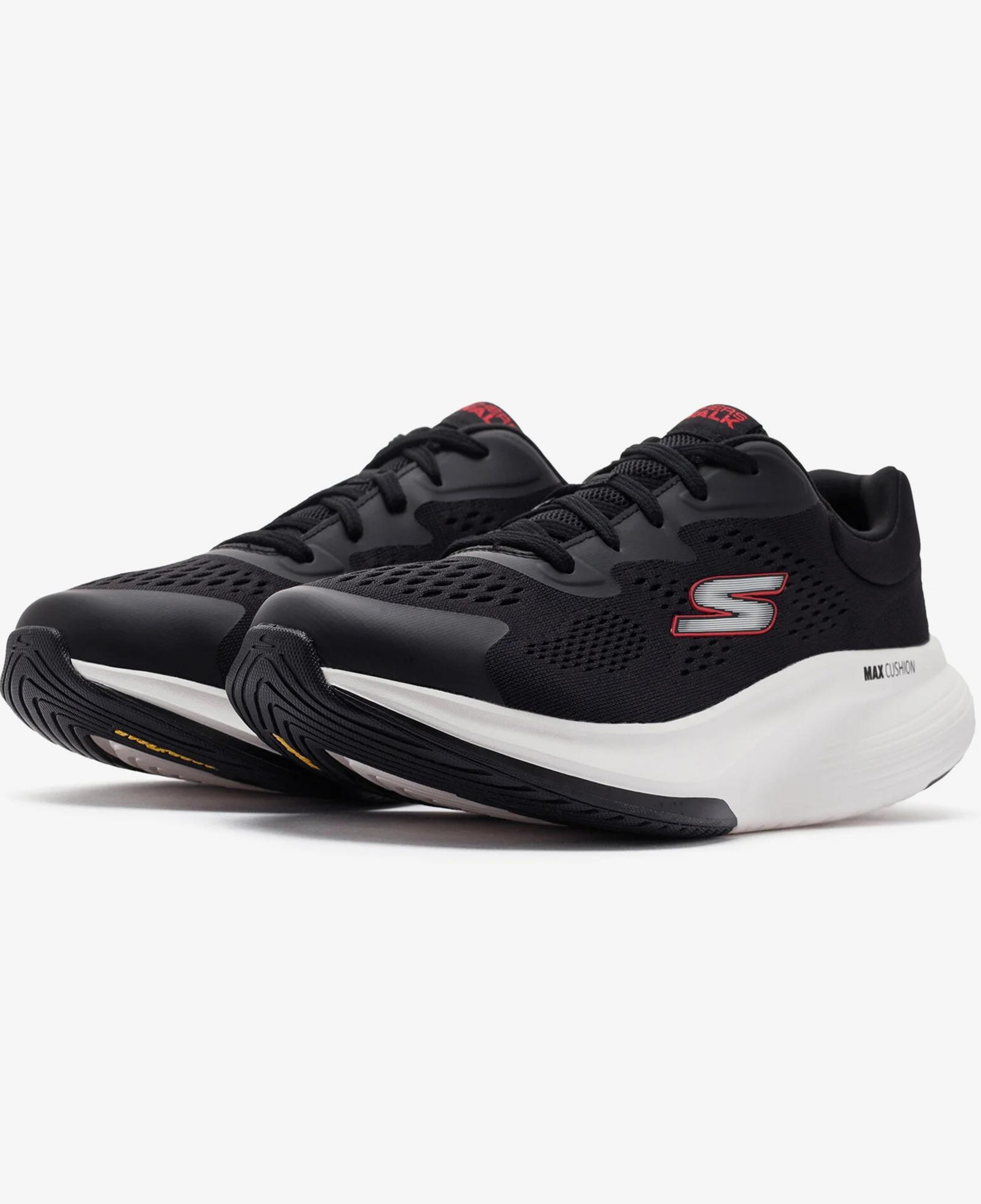 Skechers Go Walk Max Walker - Augustus Erkek Siyah Yürüyüş Ayakkabısı